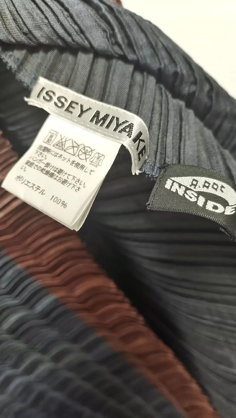Issey Miyake Issey Miyake size:2 A grayish-blue horizontal stripe sprin Size M / US 6-8 / IT 42-44 - 8 Thumbnail