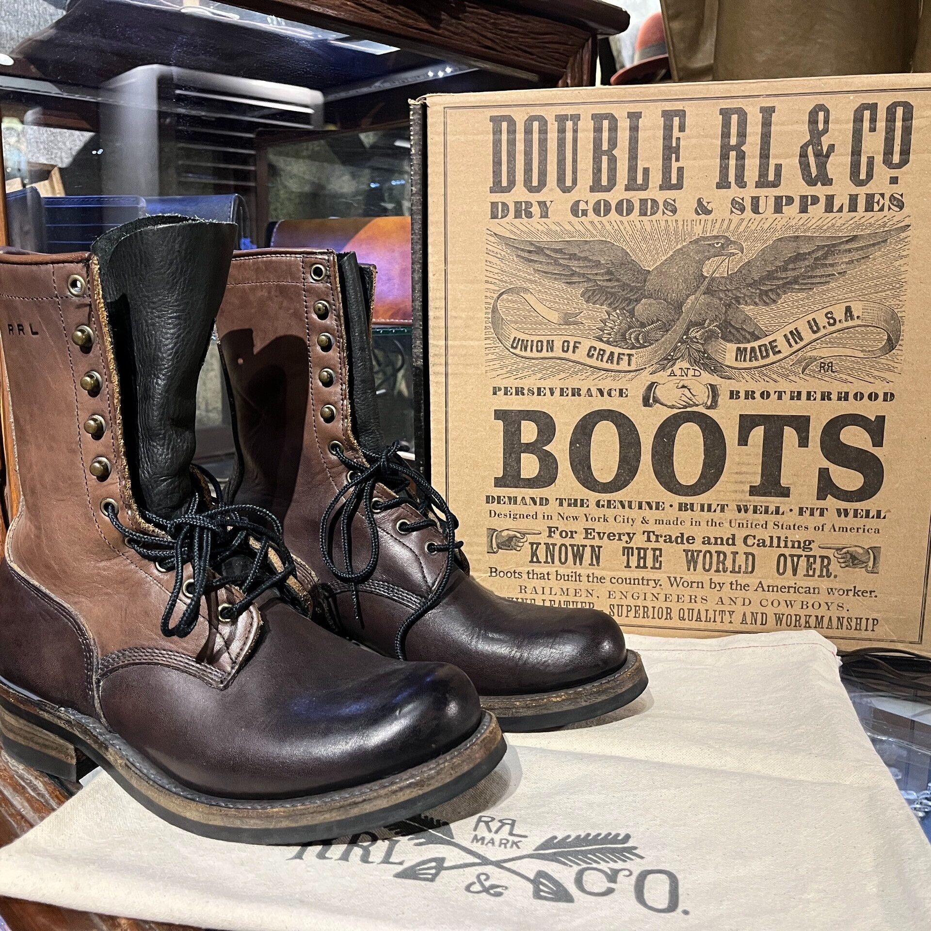RRL Ralph Lauren RRL Congress Boots | Grailed