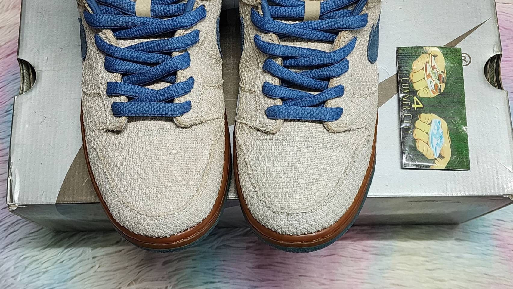 Nike Nike Sb Dunk Low Blue Hemp Size US 10.5 / EU 43-44 - 3 Thumbnail