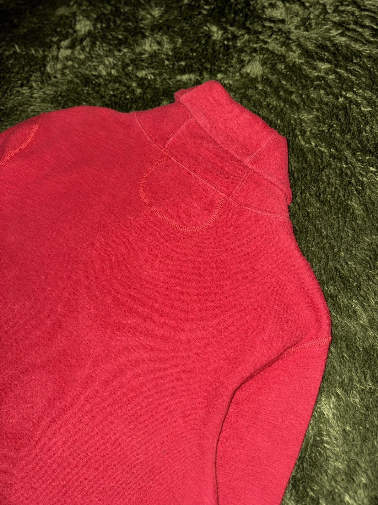 Polo Ralph Lauren [S] Polo Ralph Lauren Shawl Collar Button-Up Knit Red Size US S / EU 44-46 / 1 - 9 Thumbnail