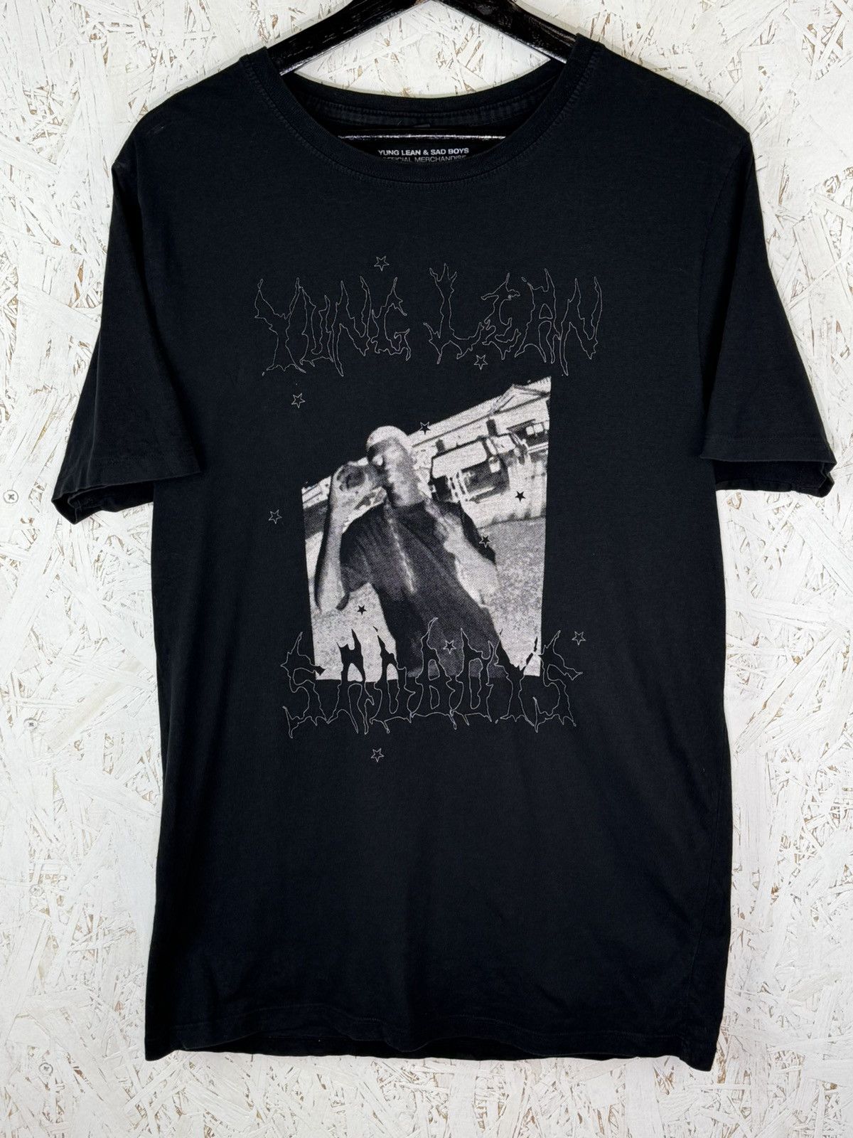 Yung Lean Yung Lean Warlord 2016 Sadboys Negative Logo Band T-Shirt Size US M / EU 48-50 / 2 - 1 Thumbnail