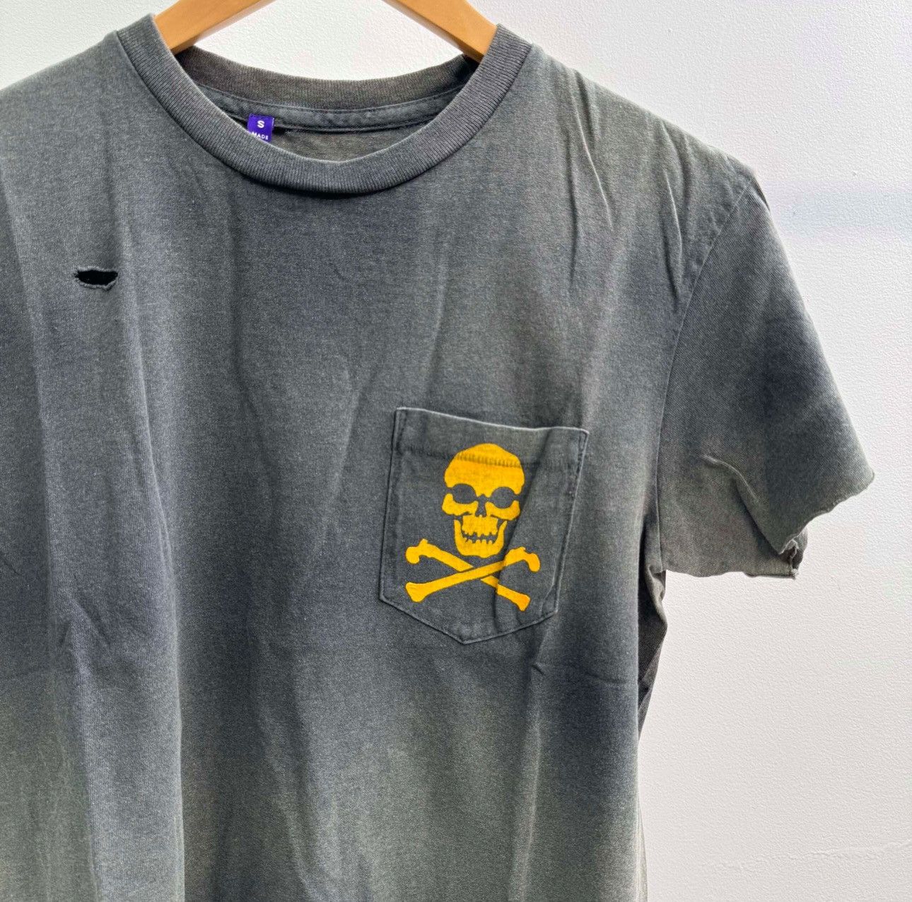 Gallery Dept. Gallery Dept. Skull Distressed Pocket T-Shirt Size US S / EU 44-46 / 1 - 2 Thumbnail