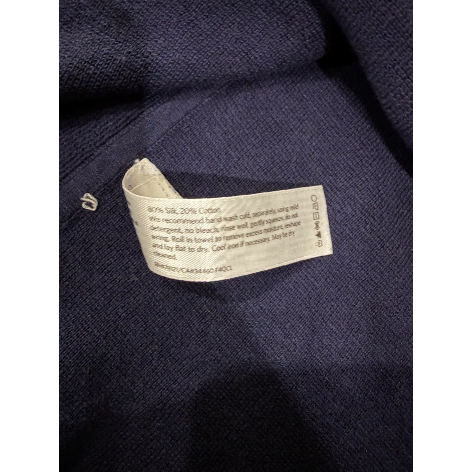 Eileen Fisher Eileen Fisher Sleeveless Top Womens Medium Blue Silk Cotton Knit Crew Neck Pullover Casual Tunic Size M / US 6-8 / IT 42-44 - 4 Thumbnail