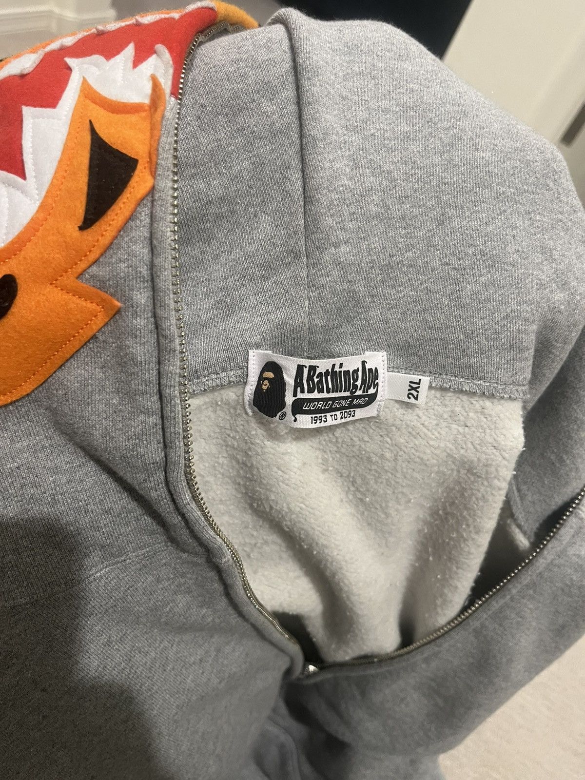 Bape Bape Tiger Full Zip Hoodie XXL Size US XXL / EU 58 / 5 - 8 Thumbnail
