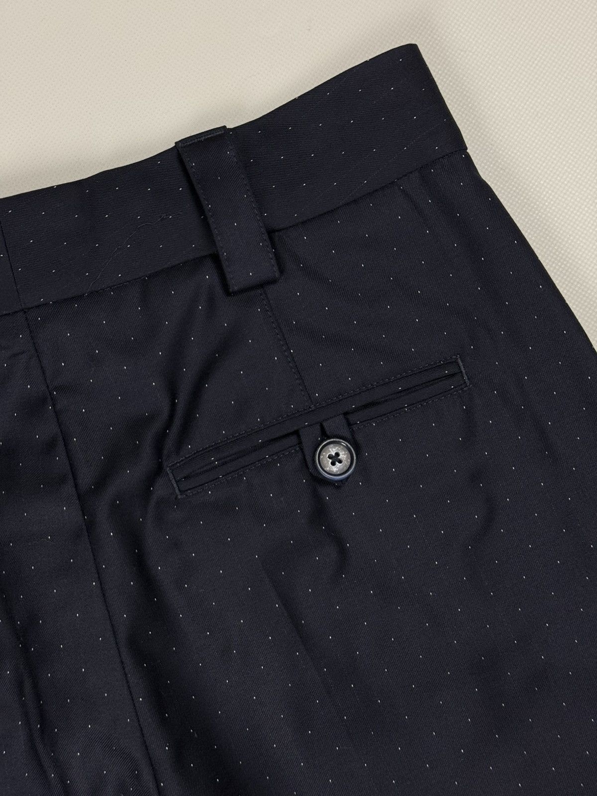 Acne Studios Acne Studios Trea Dot Suit Cropped Wool Dress Pants Trousers Size 25" / US 0 / IT 36 - 24 Thumbnail