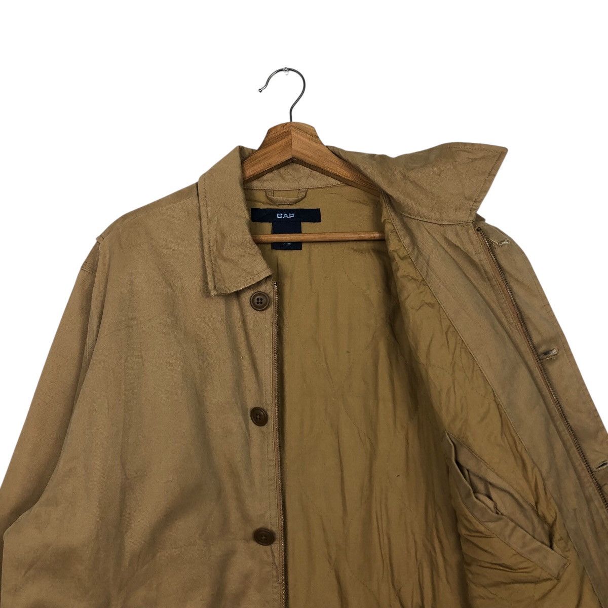 Japanese Brand 📌Vintage Biker Jacket Button Gap Detroit Duck Canvas Size US M / EU 48-50 / 2 - 13 Thumbnail