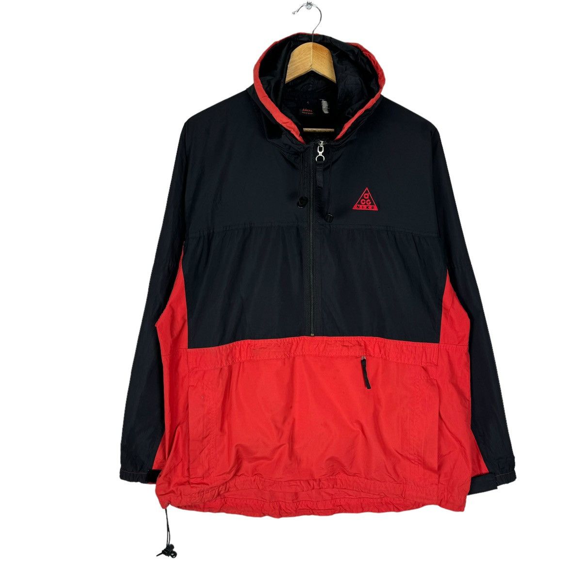 Vintage ❄️NIKE ACG 2 IN 1 HOODIE WINDBREAKER ANORAK JACKET Size US L / EU 52-54 / 3 - 2 Thumbnail