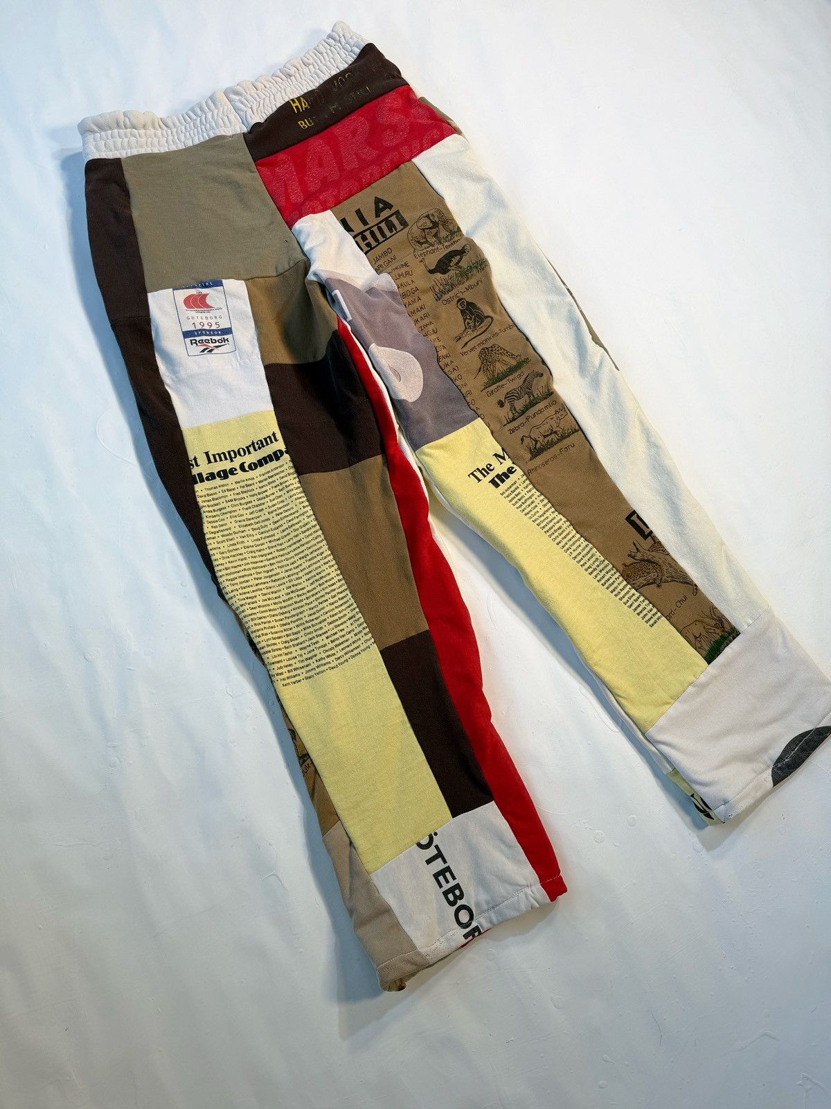Vintage Vintage Patchwork Reconstructed Sweatpants Size US 32 / EU 48 - 2 Thumbnail