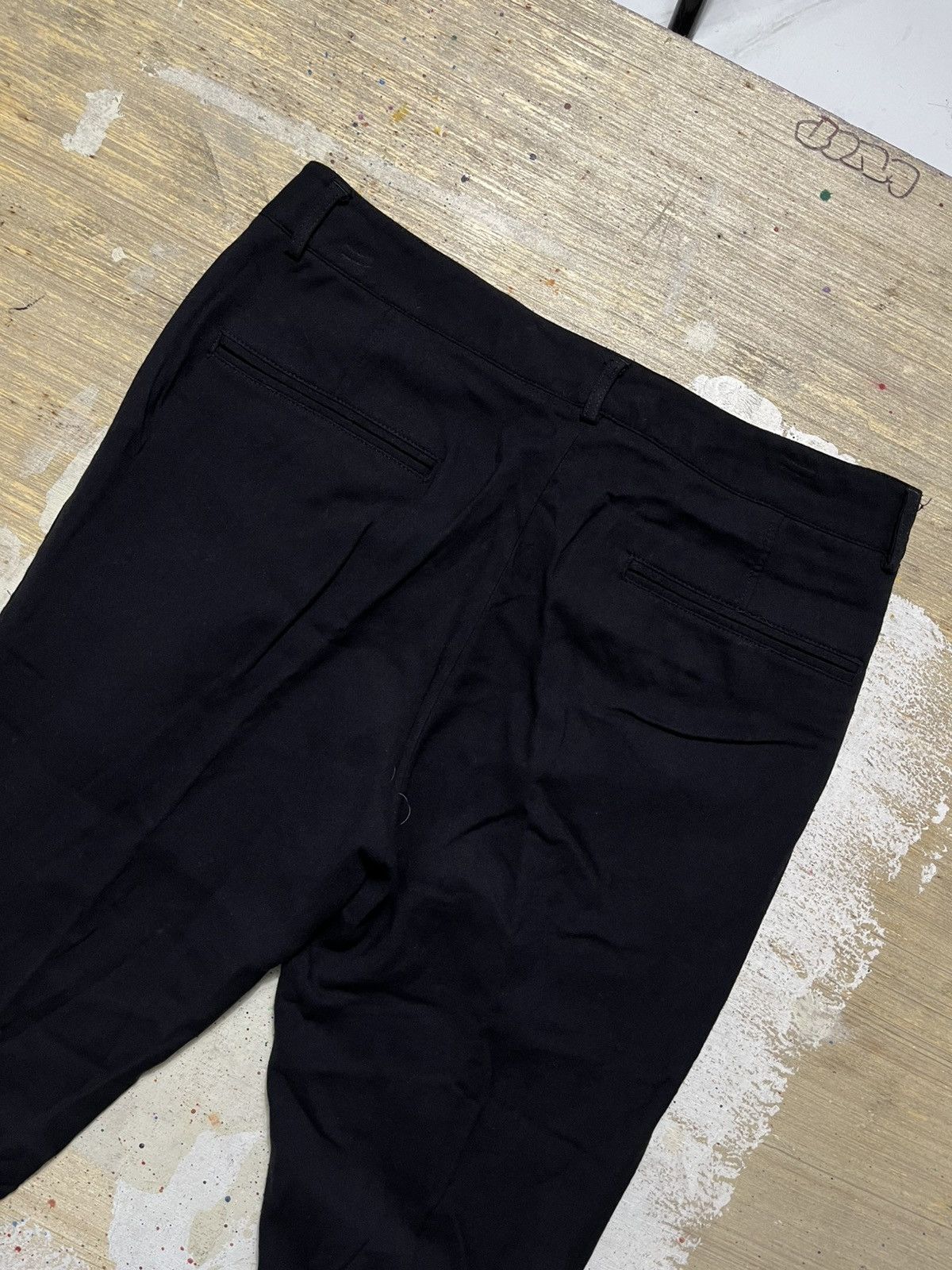 Helmut Lang Helmut Lang Noa Suiting Angle Front Viscose blend Pants Size 26" / US 2 / IT 38 - 16 Thumbnail