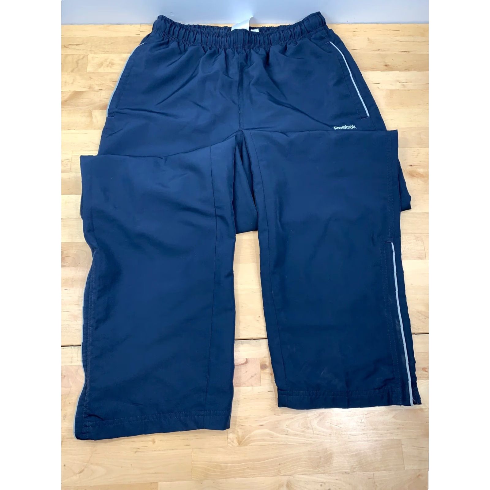 Reebok Reebok Track Pants Sports Activewear Casual Blue Small Unisex Adults Pants Size US S / EU 44-46 / 1 - 2 Thumbnail