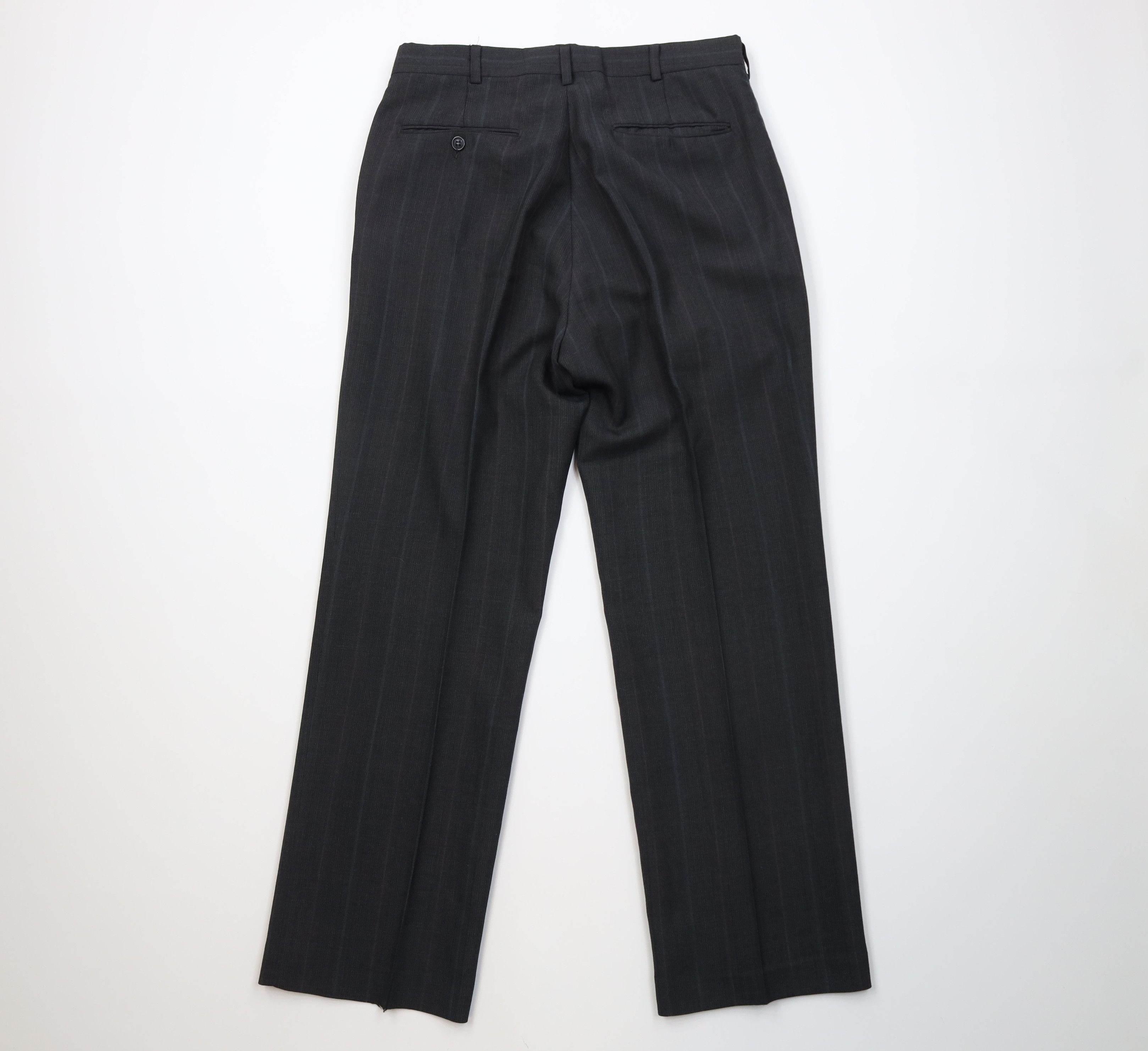 Vintage Vintage 90s Streetwear Striped Wide Leg Chino Pants USA Size US 32 / EU 48 - 10 Thumbnail