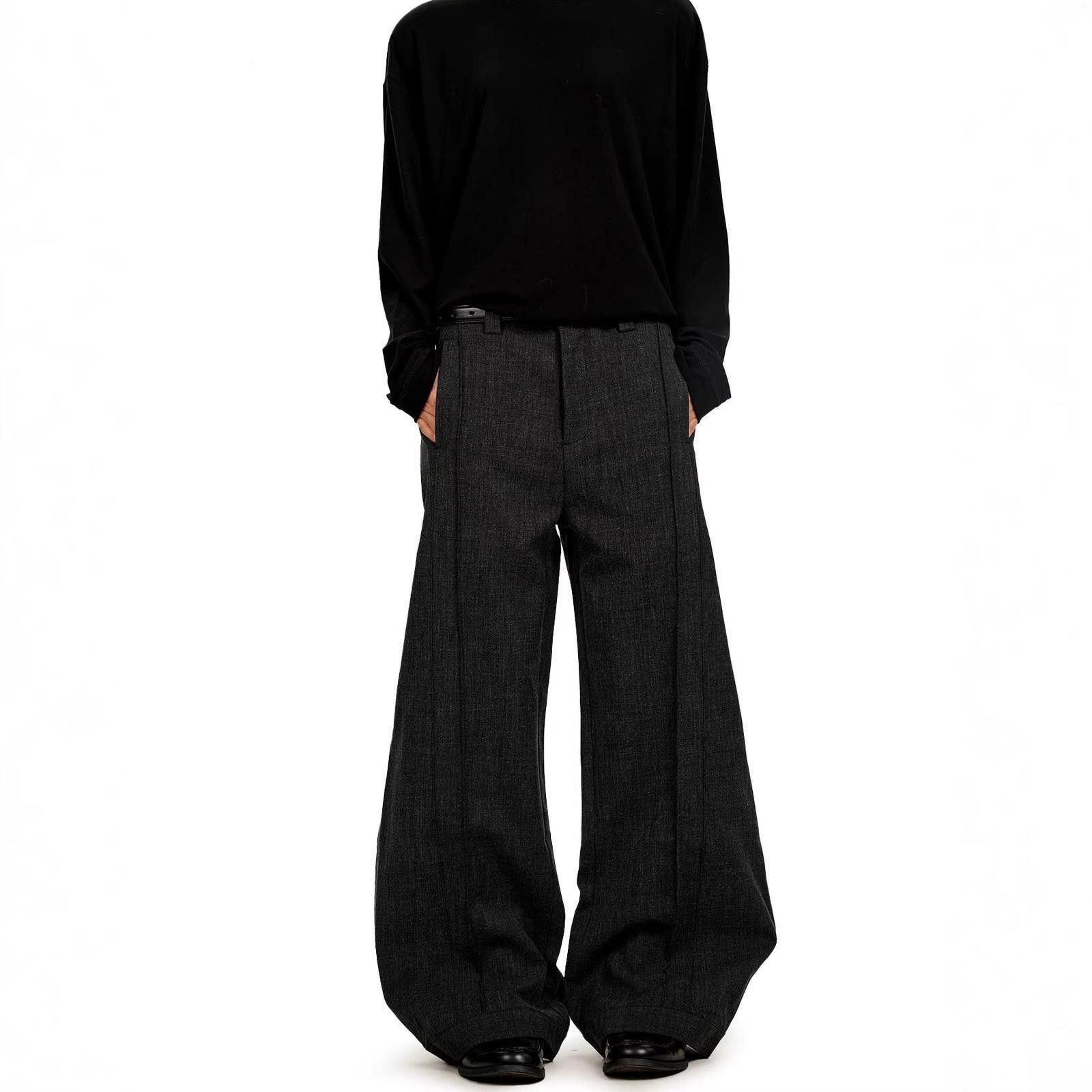 Other Wide-Leg Pleated Wool-Blend Trousers Size US 30 / EU 46 - 3 Thumbnail