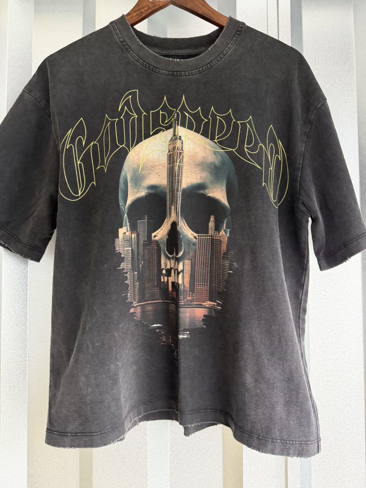 Godspeed Godspeed Skyline T-shirt Black Size US XS / EU 42 / 0 - 1 Thumbnail