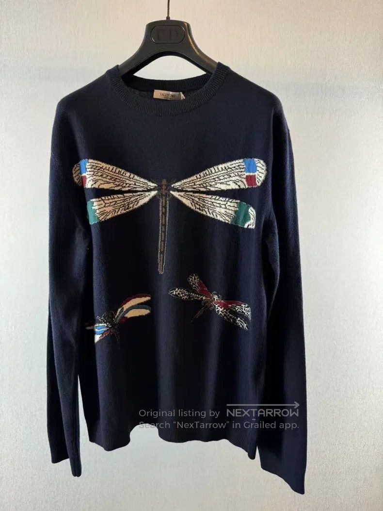 Valentino Valentino Knitted cardigan Size L / US 10 / IT 46 - 1 Thumbnail