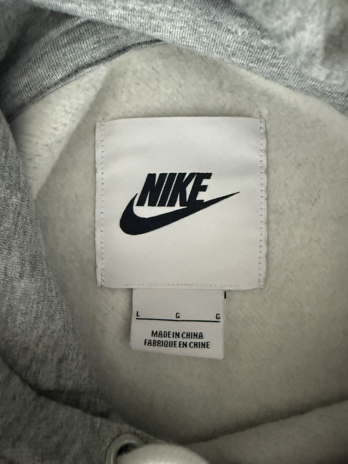 Dover Street Market × Nike Nike x Dover Street Market (DSM) hoodie in grey Size US L / EU 52-54 / 3 - 2 Thumbnail