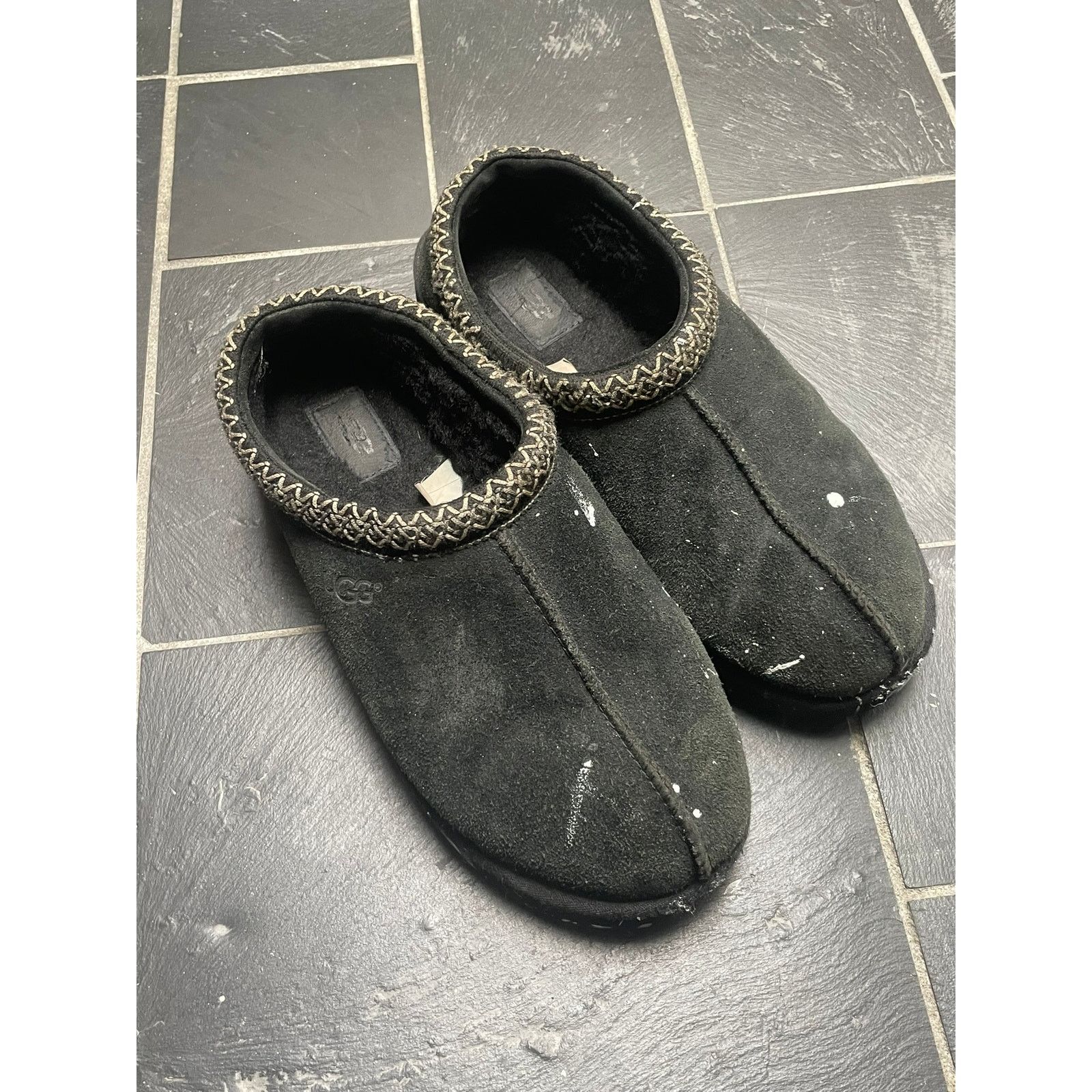 Ugg Worn Black UGG Slides Slip on Size 10 Size US 10 / IT 40 - 1 Thumbnail