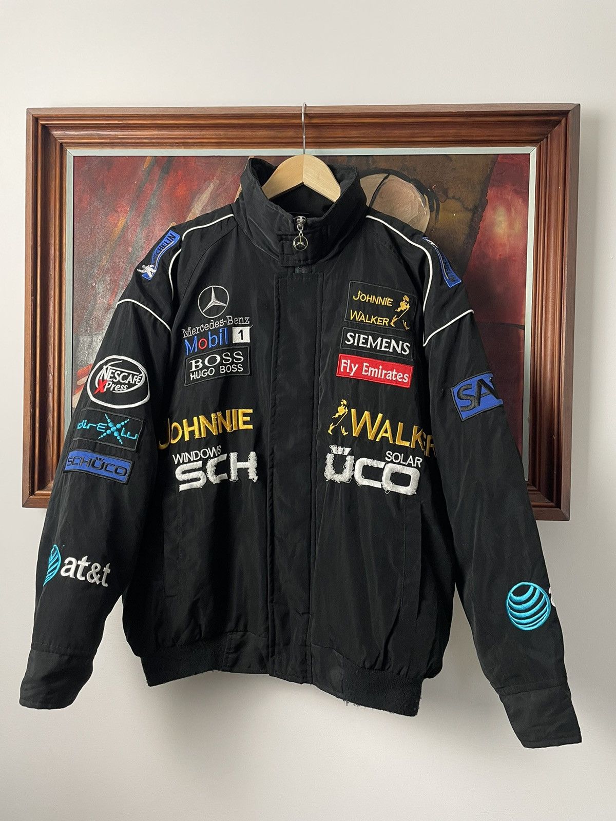 Vintage Mercedes Benz McLaren Vintage Racing Jacket Og Hype Y2k Rare ...