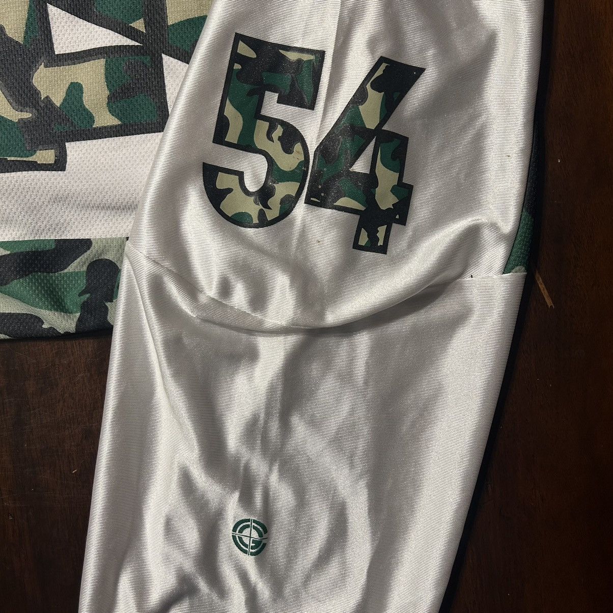 WWE John Cena Chain Gang WWE / WWF Camo Jersey Mens XL 2004 Size US XL / EU 56 / 4 - 6 Thumbnail