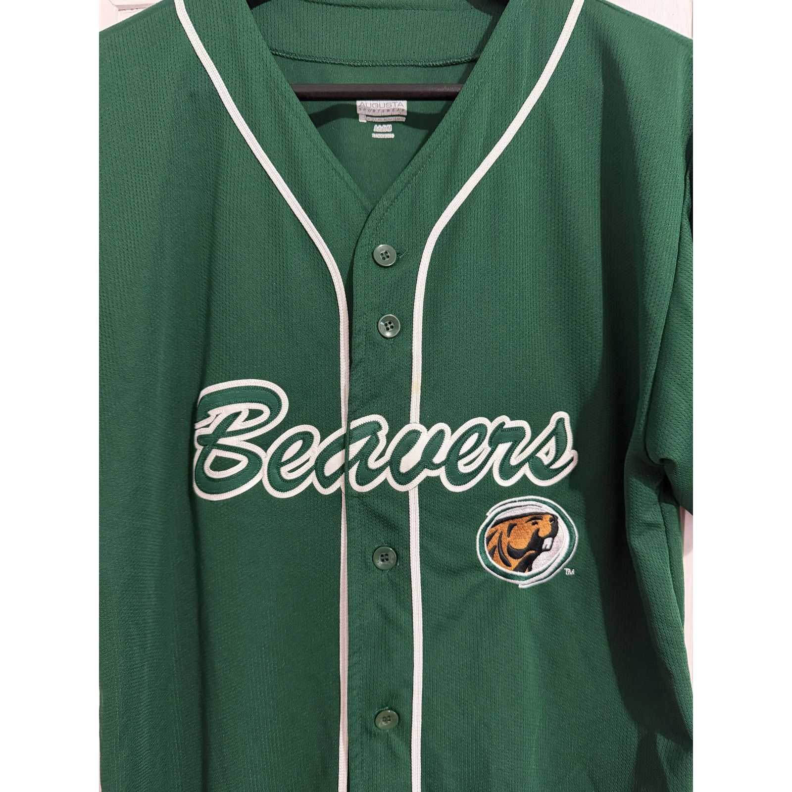 Augusta Sportswear Bemidji State Beavers Baseball Jersey Men's Size Medium Size US M / EU 48-50 / 2 - 2 Thumbnail
