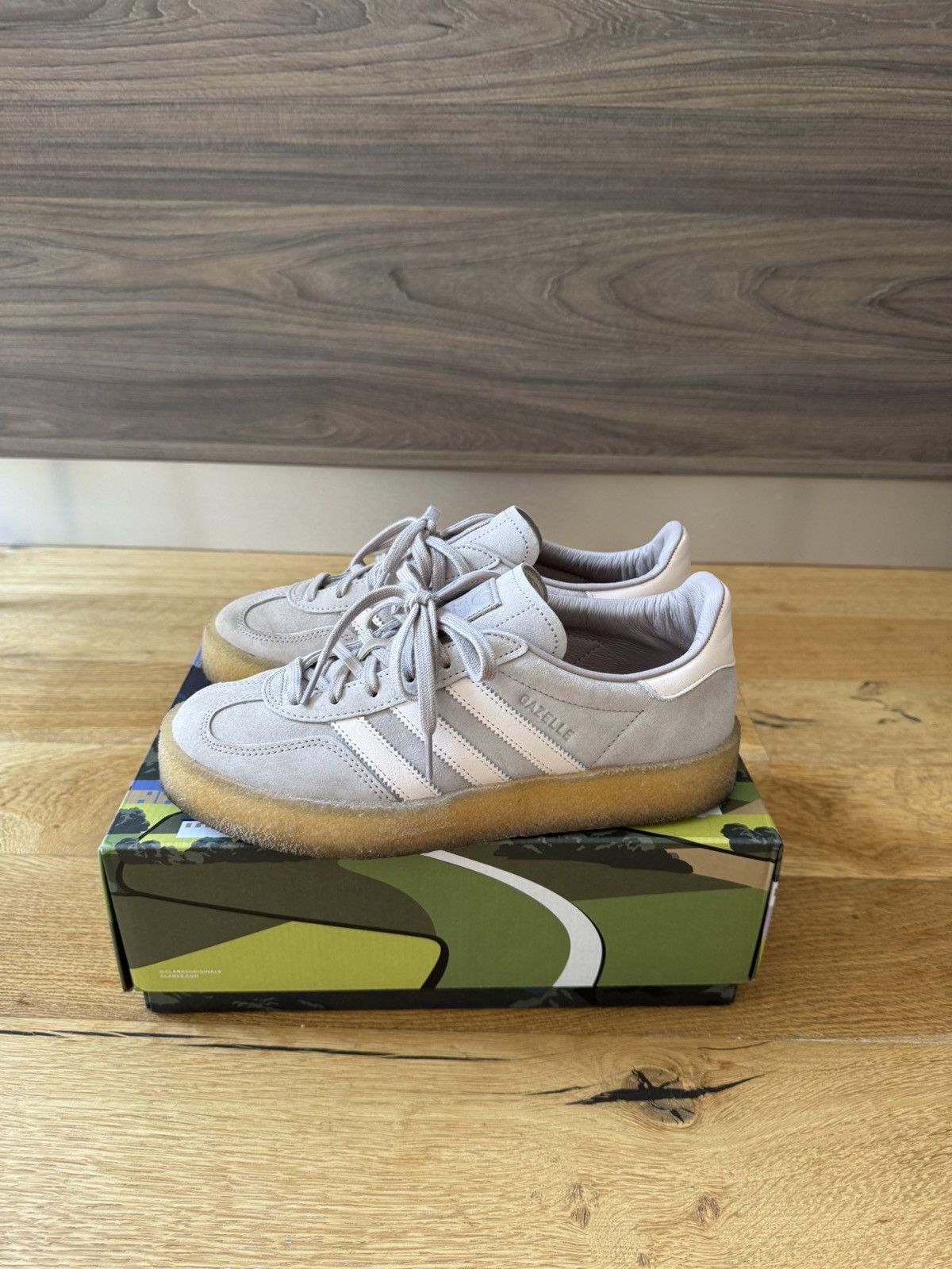 Adidas × Clarks × Ronnie Fieg The 8th St Gazelle Indoor by Ronnie Fieg Size US 7.5 / EU 40-41 - 4 Thumbnail