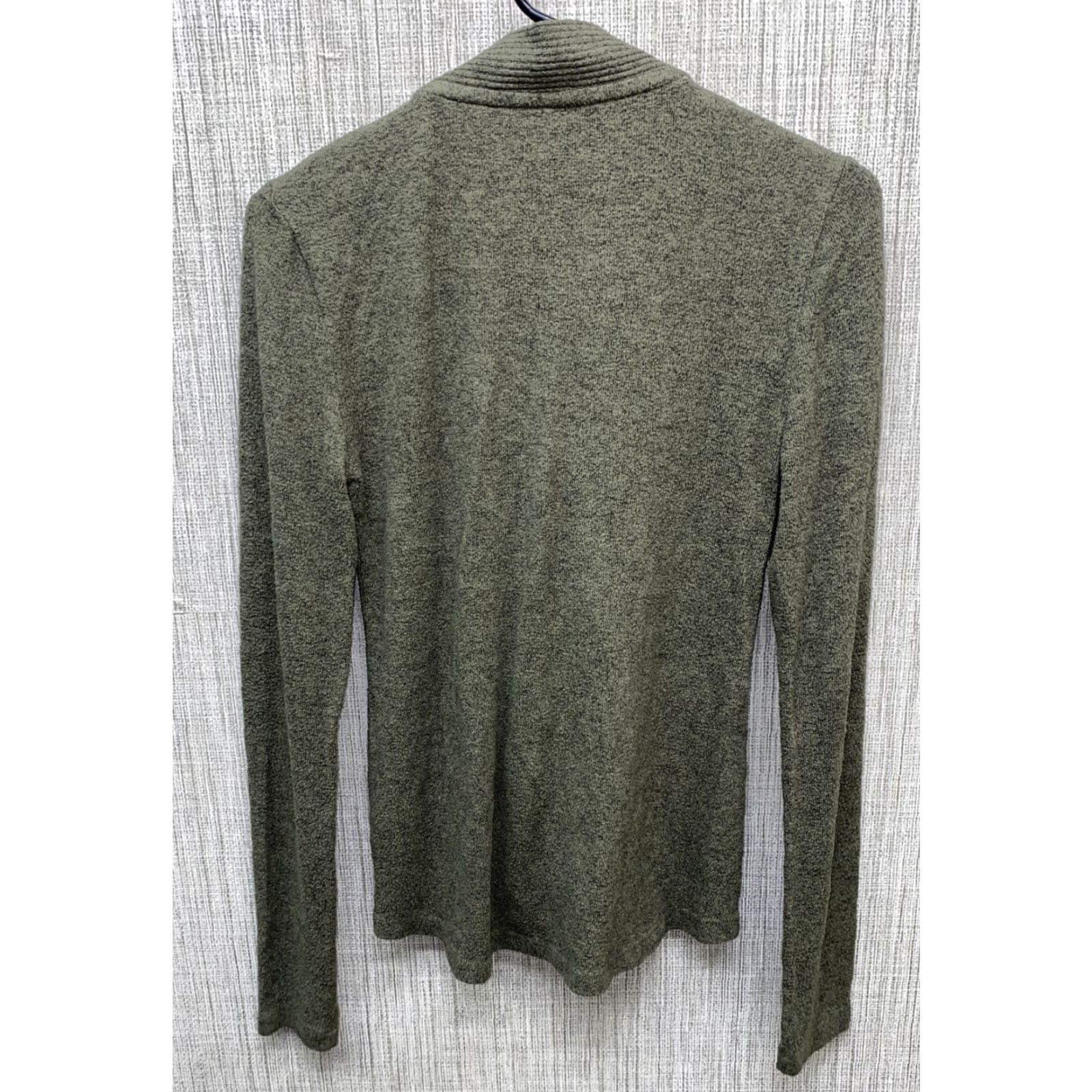 Anthropologie Anthropologie Sweater Henley Women XS Green Viscose Blend Size XS Regular Long Sleeve Solid Modern Style Size XS / US 0-2 / IT 36-38 - 5 Thumbnail
