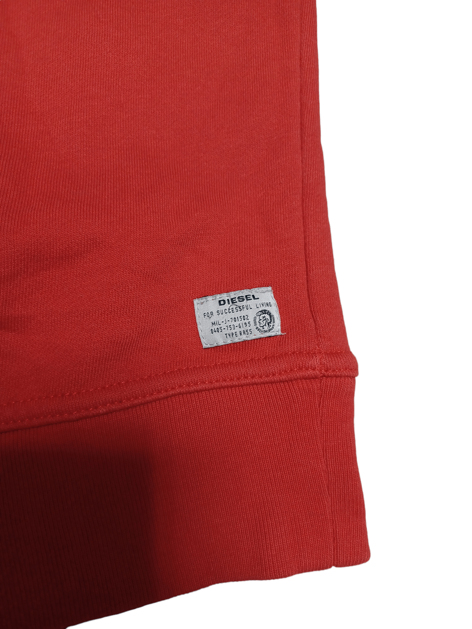 Diesel DIESEL BIGLOGO EMBROIDERED SWEATSHIRT AVANTGARDE DESIGNER Size US M / EU 48-50 / 2 - 5 Thumbnail