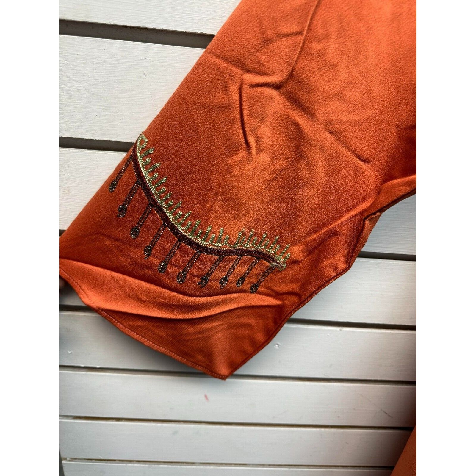 Other Kaftan Ethnic Inspired Abaya Embroidered 1X Dress Size 1 Size XL / US 12-14 / IT 48-50 - 9 Thumbnail