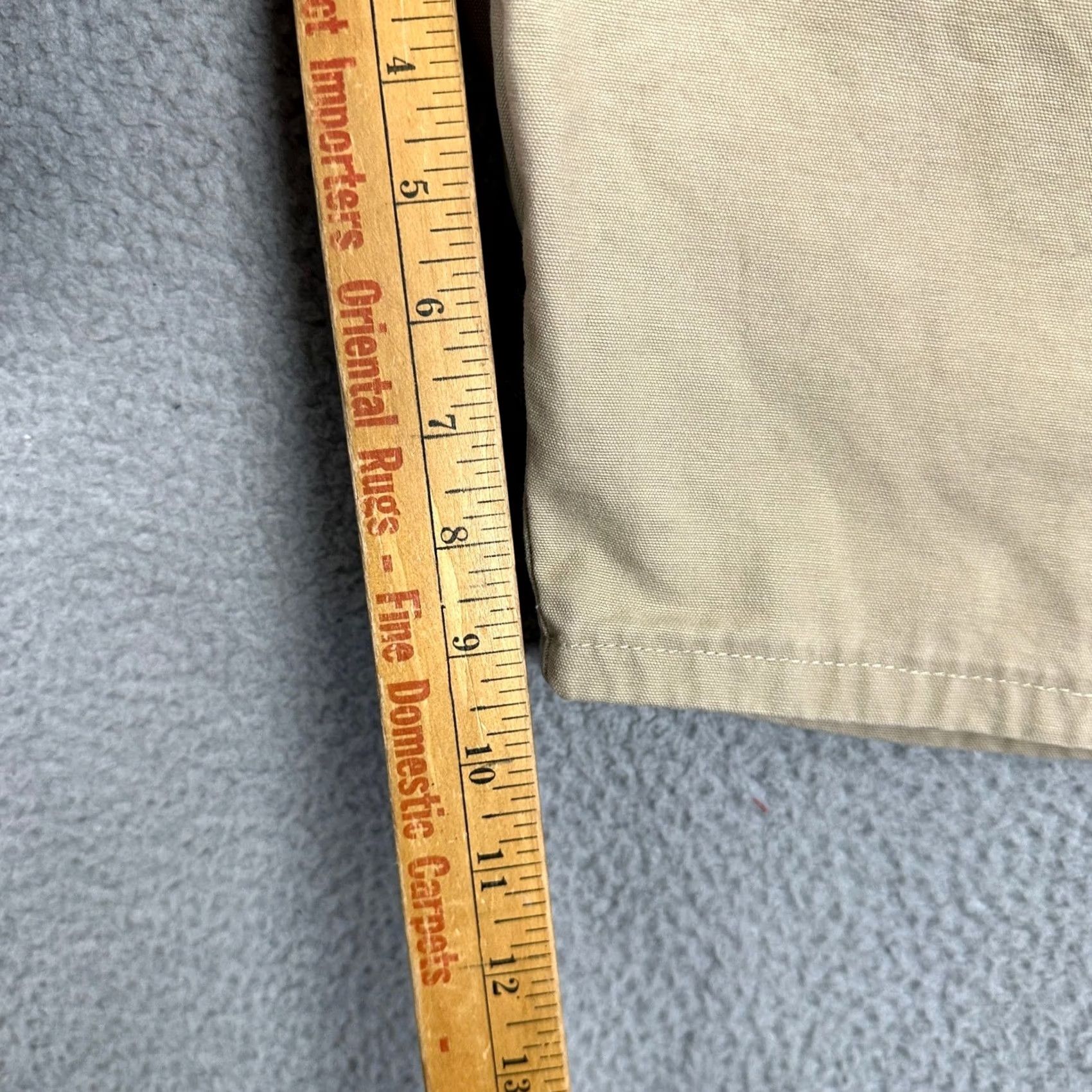 Wrangler Wrangler Mens Carpenter Shorts 46 Tan Utility Flat Front Pockets Size US 30 / EU 46 - 6 Thumbnail