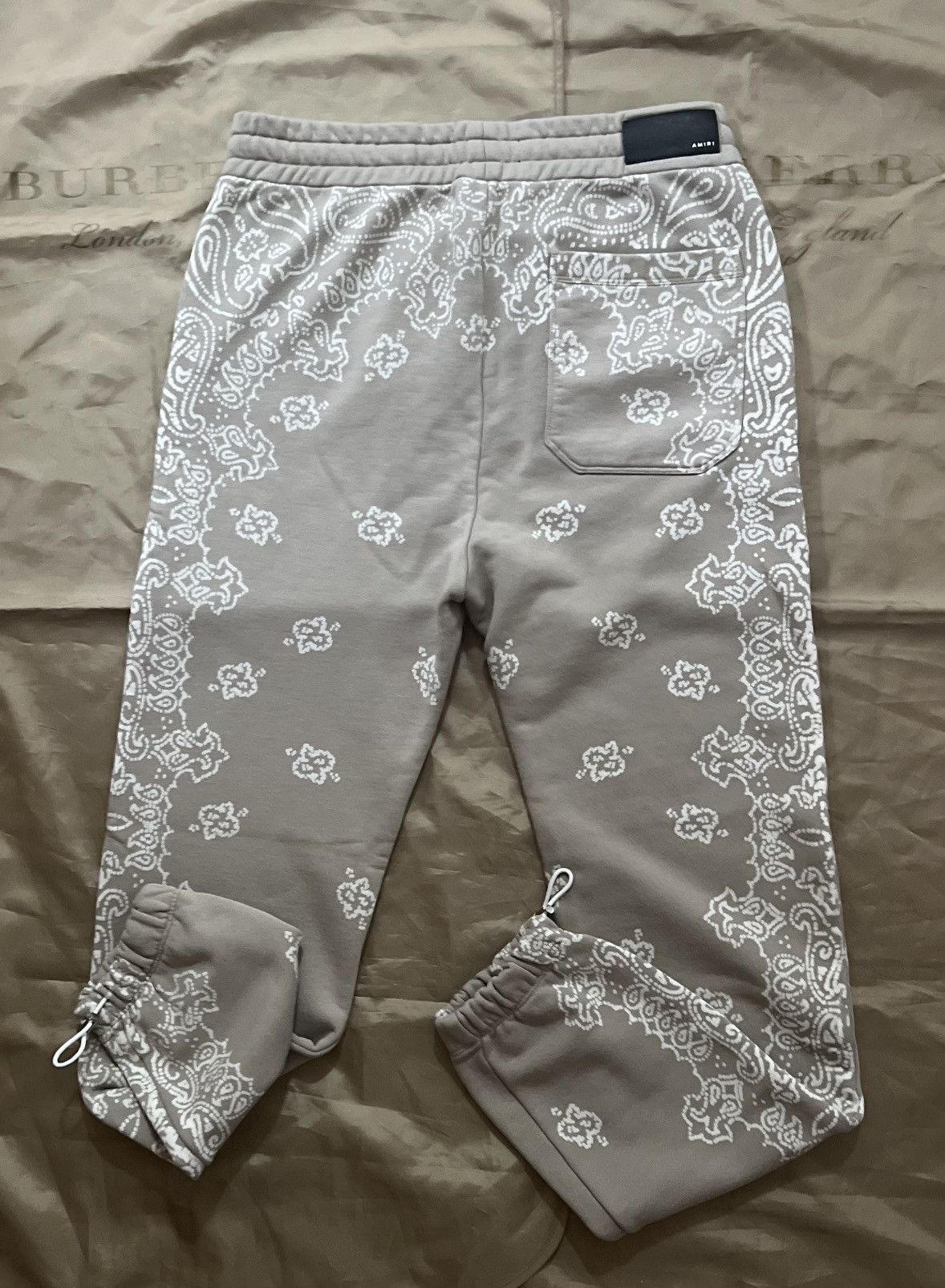 Amiri Amiri Black Bandana Bleach Sweatpants size L $1500 Size US 34 / EU 50 - 8 Thumbnail
