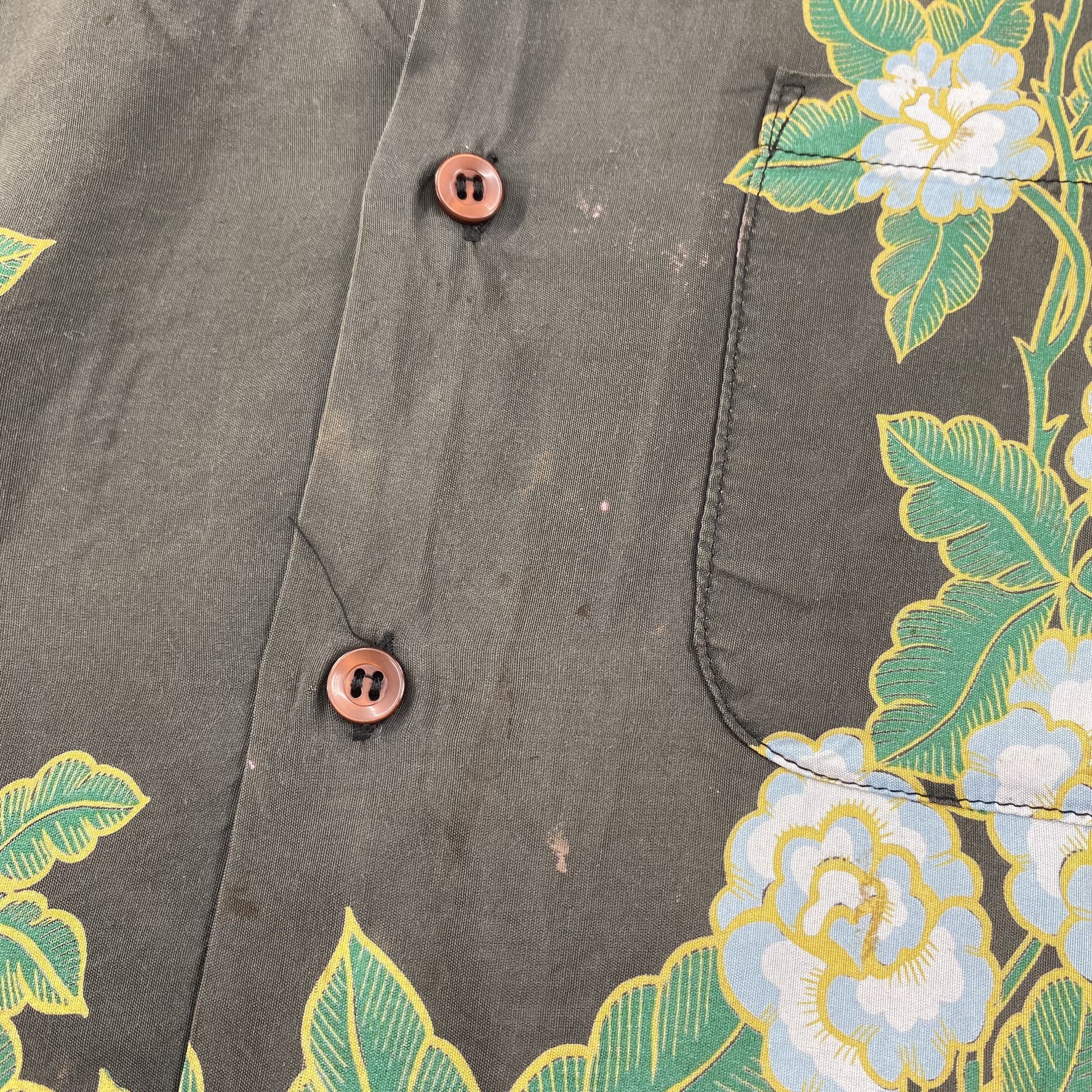 Sun Surf Vintage Sun Surf Flowers Aloha Hawaiian Shirt HW058 Size US M / EU 48-50 / 2 - 9 Thumbnail