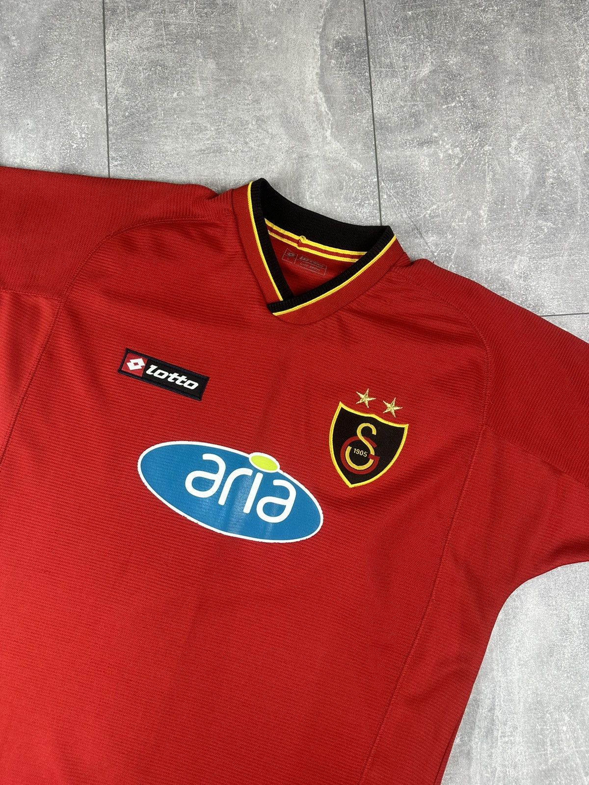 Lotto Sport Lotto Galatasaray Trikot 2001/02 Third Vintage Soccer Jersey Size US L / EU 52-54 / 3 - 5 Thumbnail