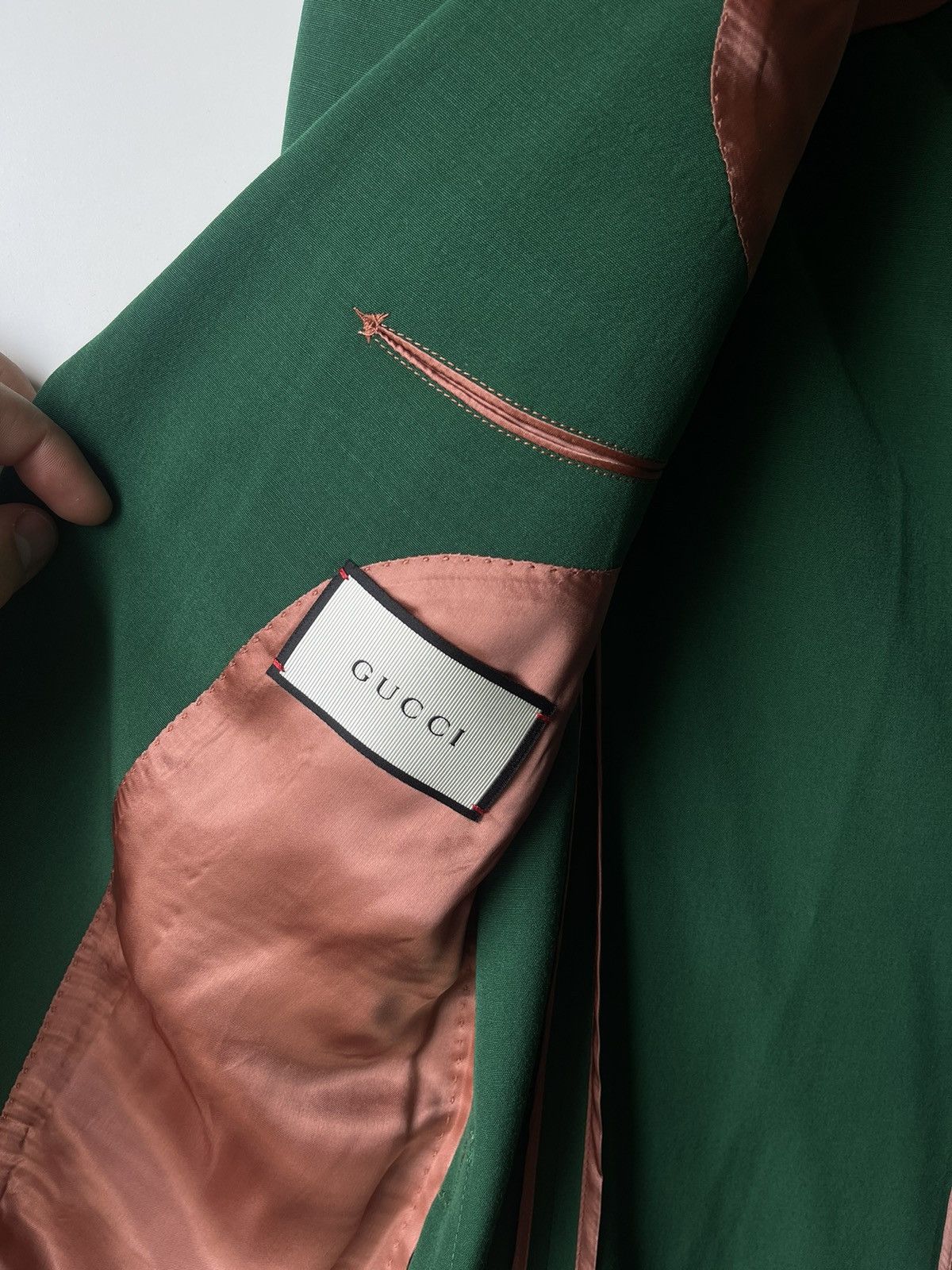 Gucci GUCCI Green blazer size 46 Size 38L - 3 Thumbnail