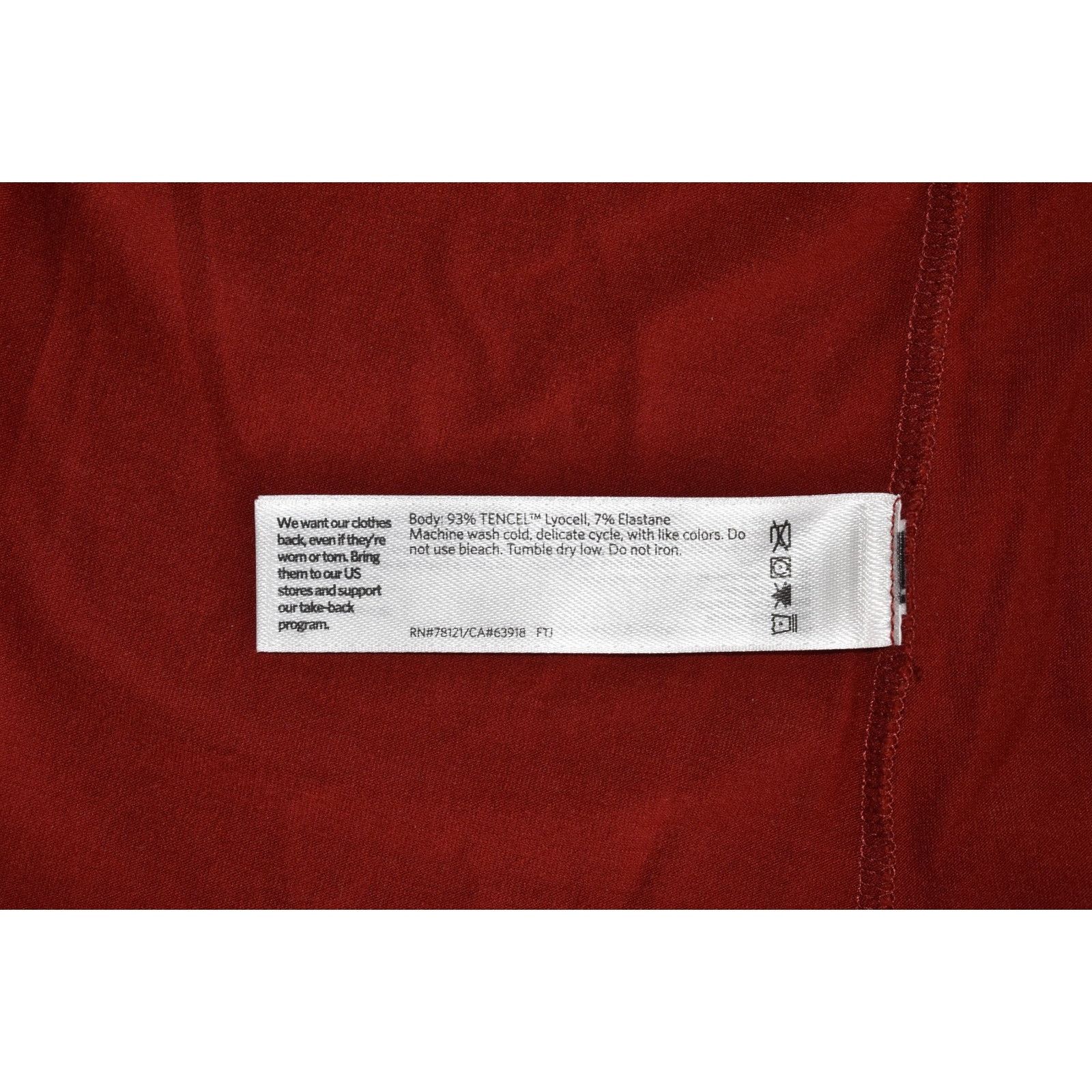 Eileen Fisher EILEEN FISHER Tencel 3/4 Sleeve Slit Sides Tunic Top Size L Size L / US 10 / IT 46 - 6 Thumbnail
