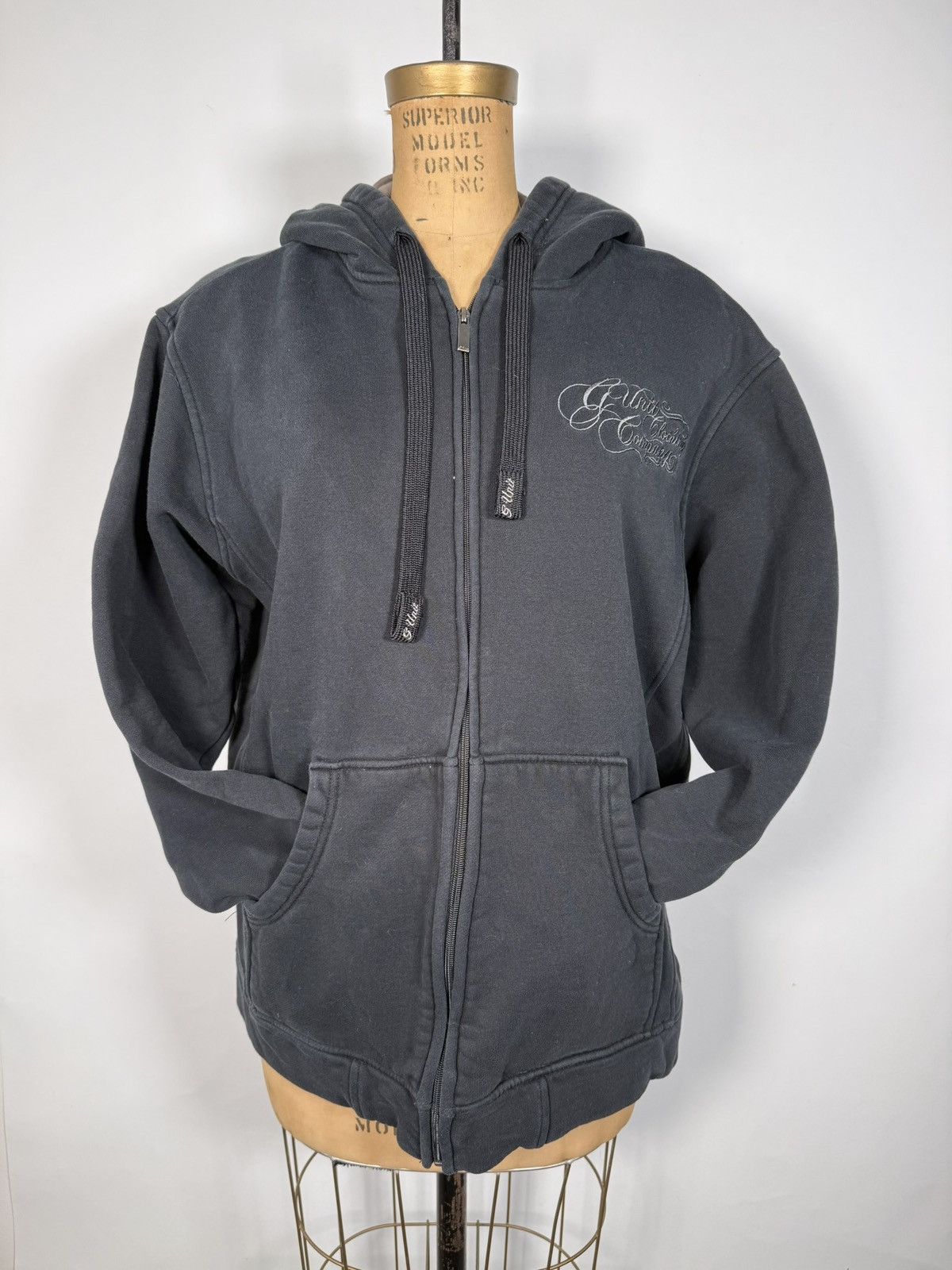 Vintage Y2K Grunge Unit Clothing Company Zip-Up Hoodie Size US L / EU 52-54 / 3 - 1 Thumbnail