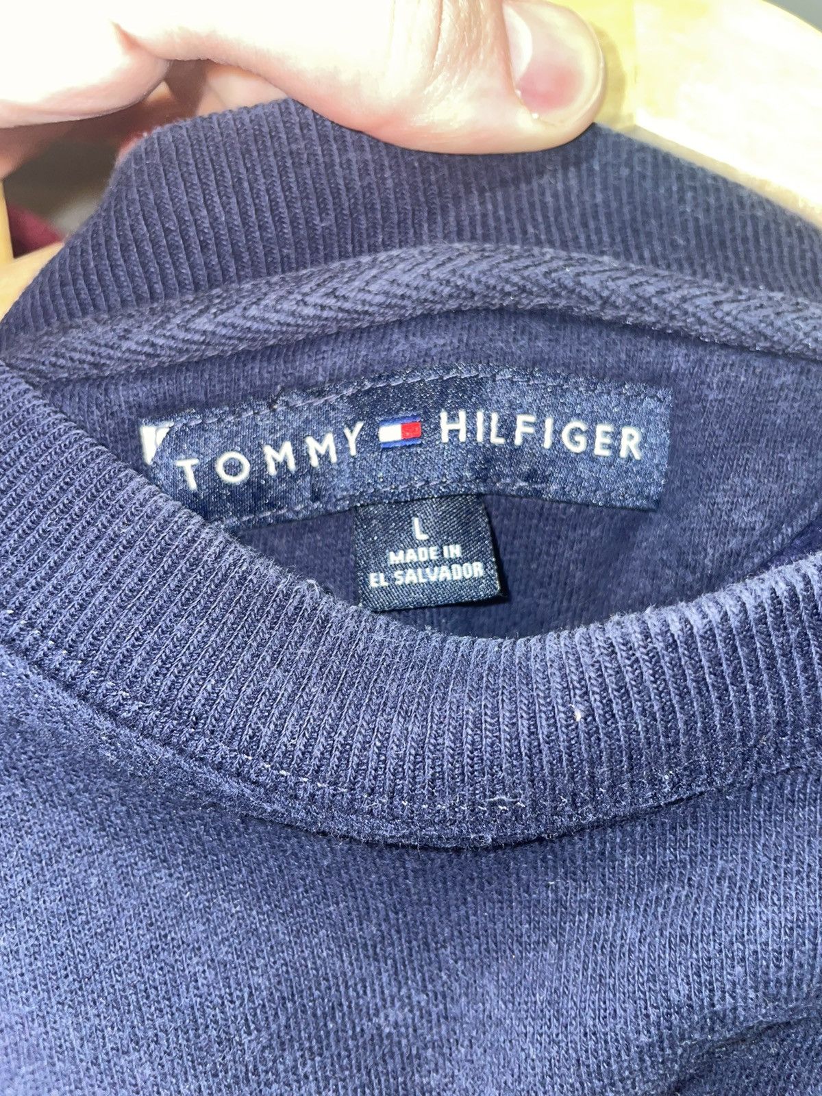 Tommy Hilfiger × Vintage Vintage Tommy Hilfiger Sweater - Mens Large Size US L / EU 52-54 / 3 - 2 Thumbnail