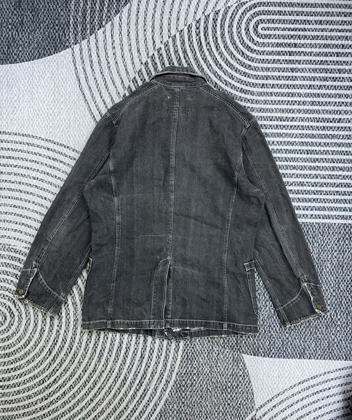 Japanese Brand Vintage Zerosail Double Collar Denim Style Jacket Size US M / EU 48-50 / 2 - 2 Thumbnail