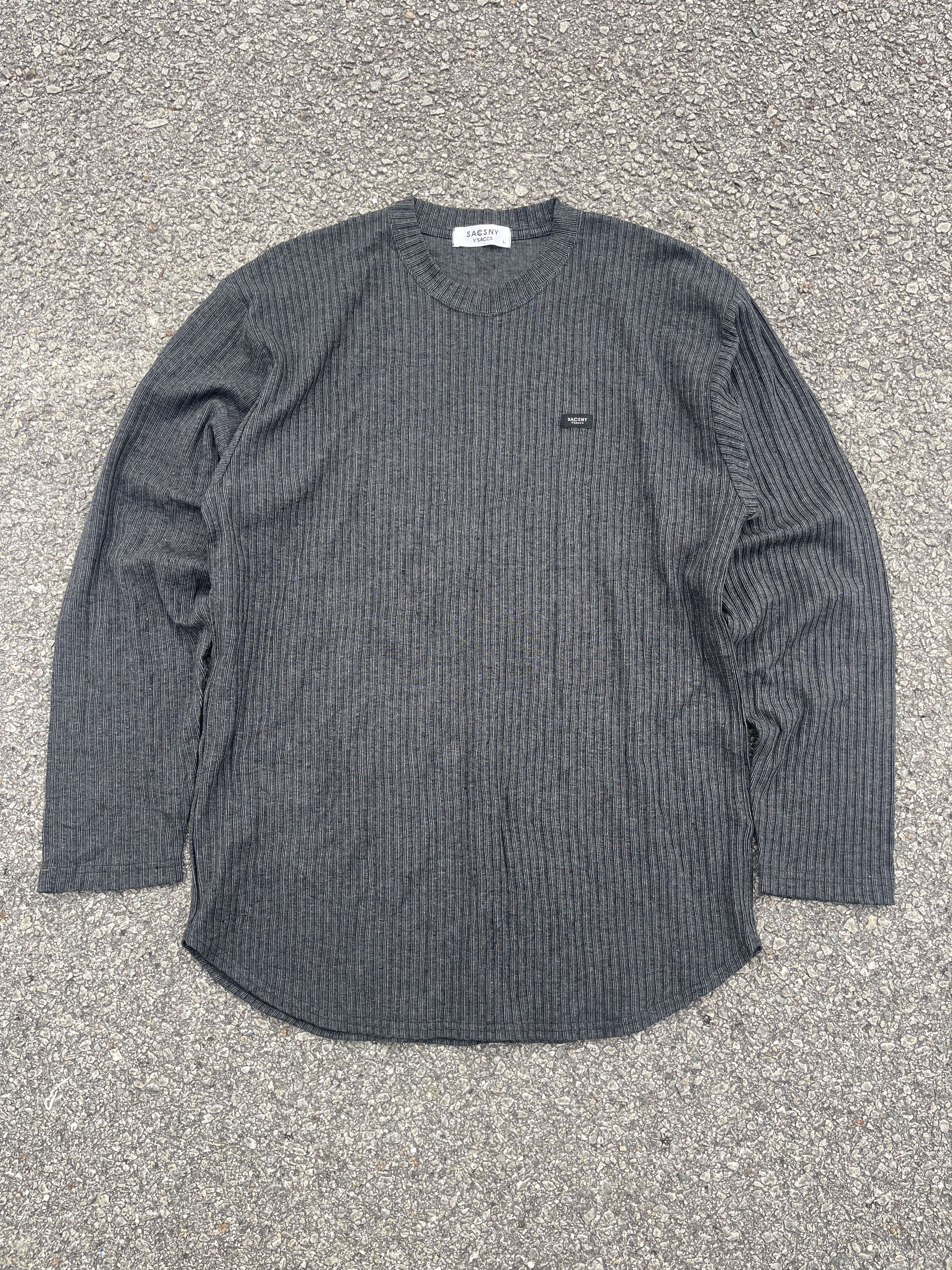 Japanese Brand Vintage 90s Sacsny YSaccs Yohji Yamamoto Long Sleeve Shirt Size US L / EU 52-54 / 3 - 1 Thumbnail