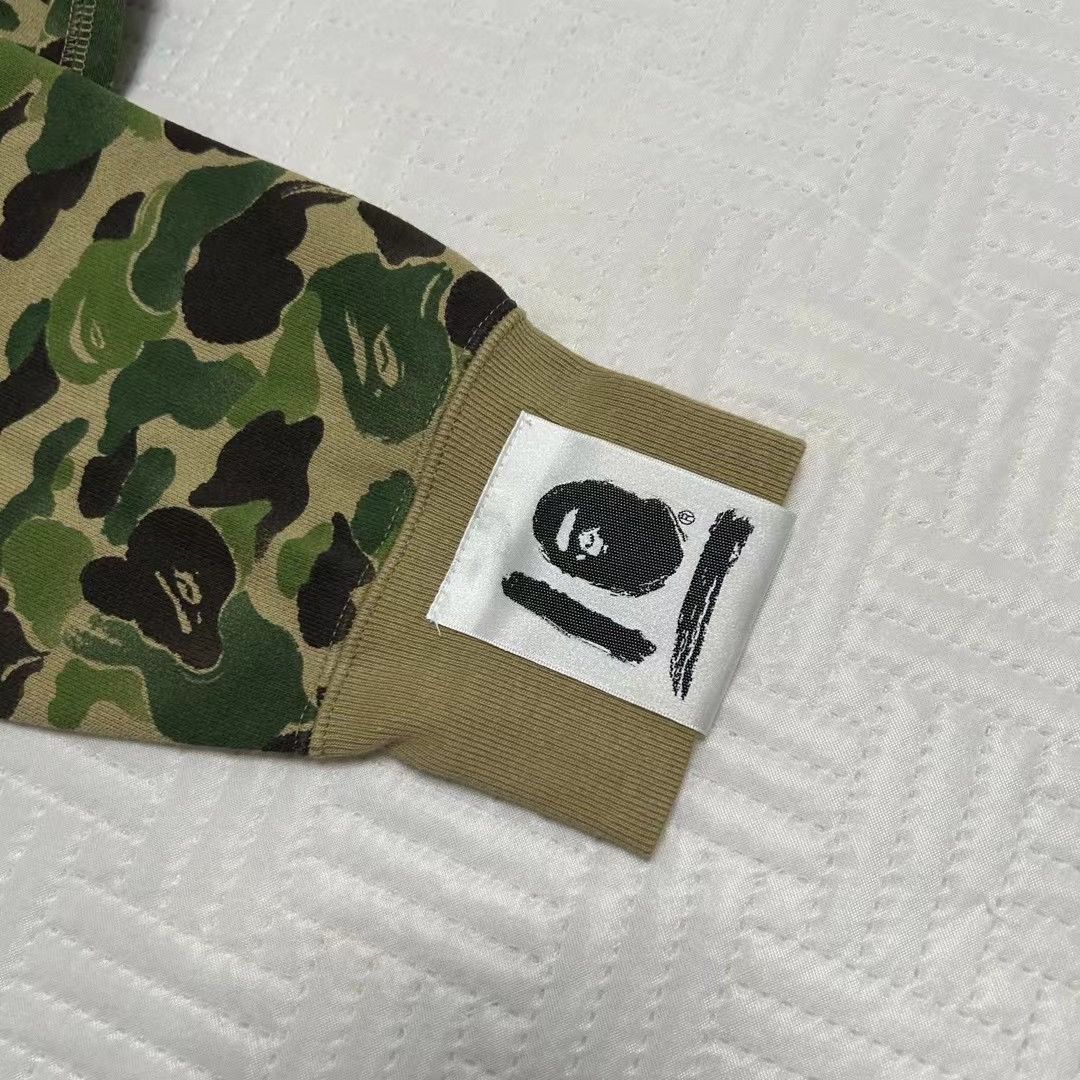 Bape ABC CAMO SHARK FULL ZIP HOODIE Size US L / EU 52-54 / 3 - 4 Thumbnail