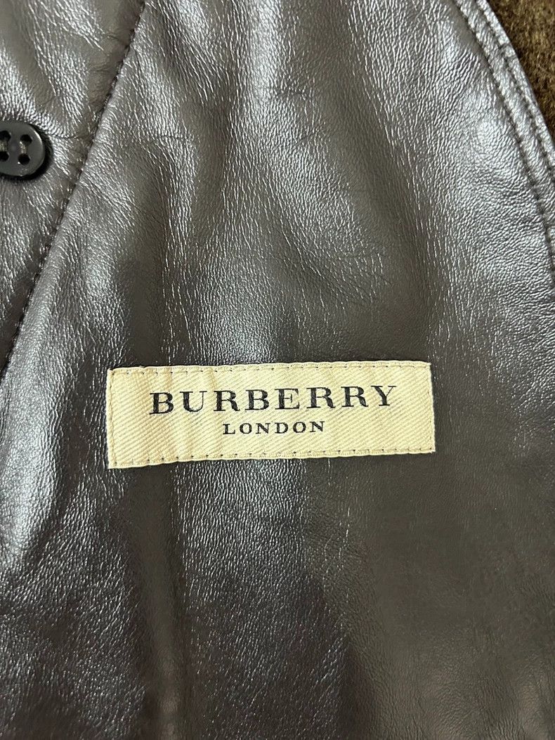 Burberry Burberry Classic Brown Shearling Coat with Toggle Closure- Size S / US 4 / IT 40 - 4 Thumbnail
