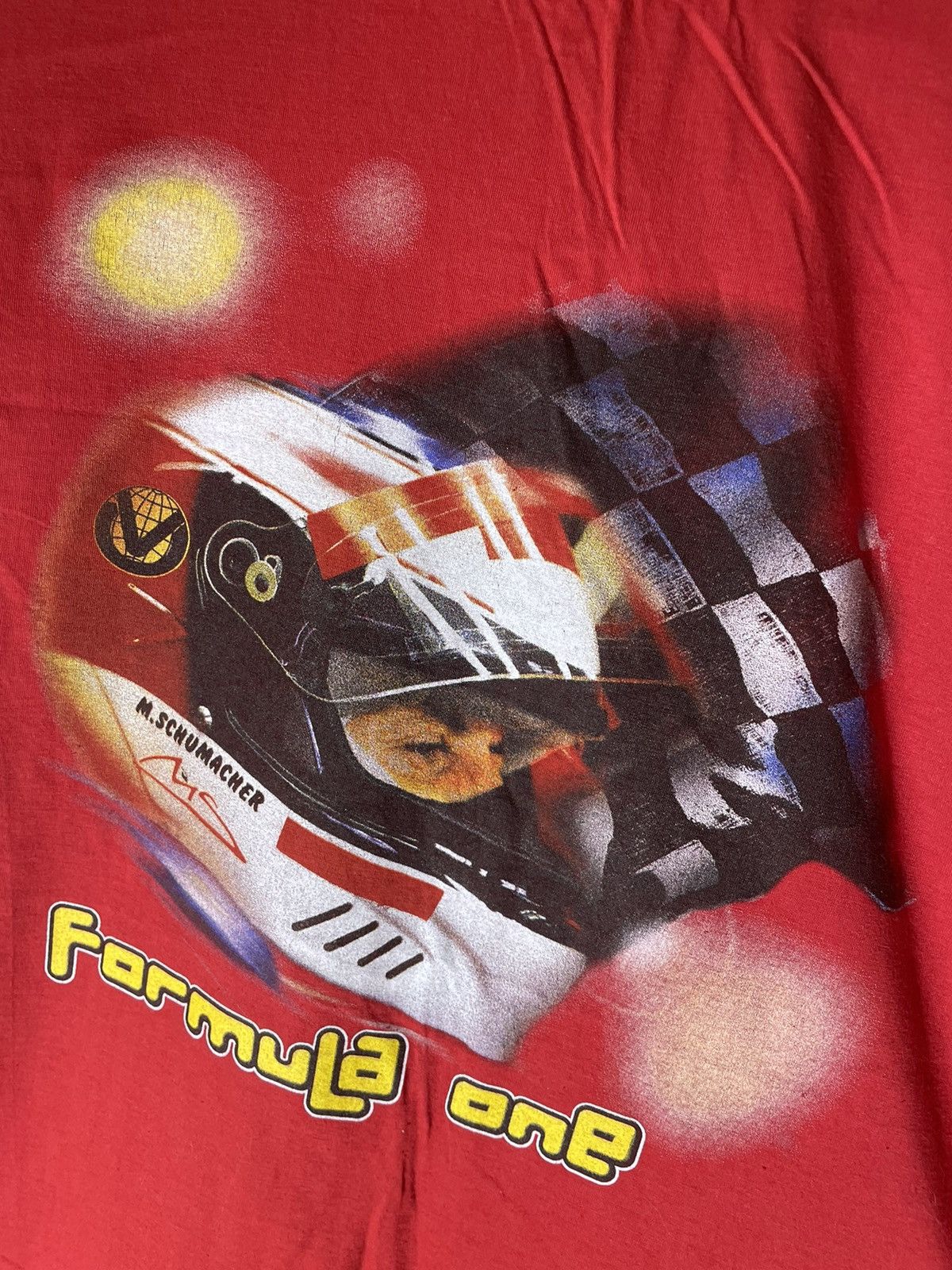 Formula 1 × Vintage Formula 1 Michael Schumacher racing vintage T shirt Size US L / EU 52-54 / 3 - 4 Thumbnail