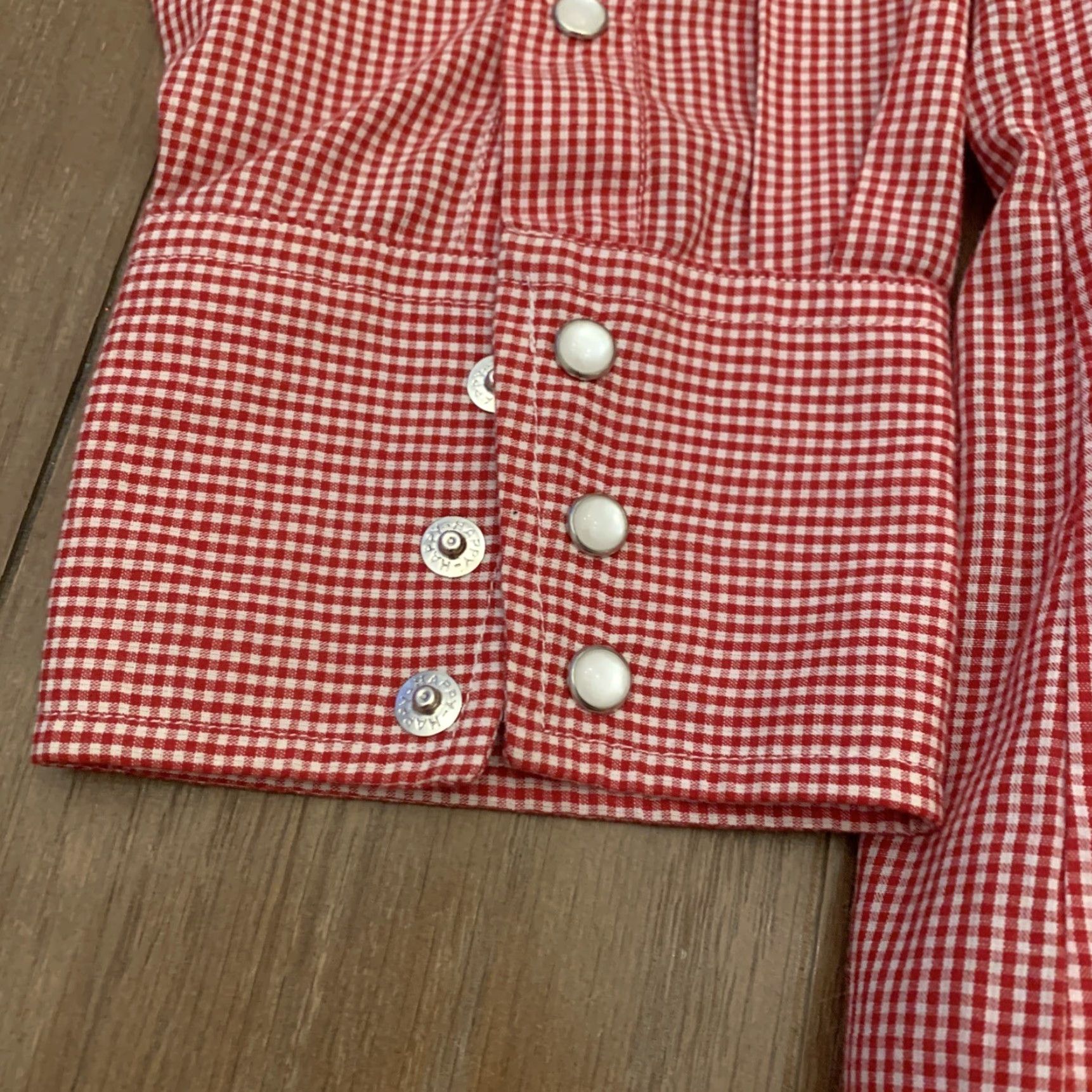 Roper Roper Western Shirt Mens Size XL Pearl Snap Long Sleeve Red Gold Collection Size US XL / EU 56 / 4 - 3 Thumbnail