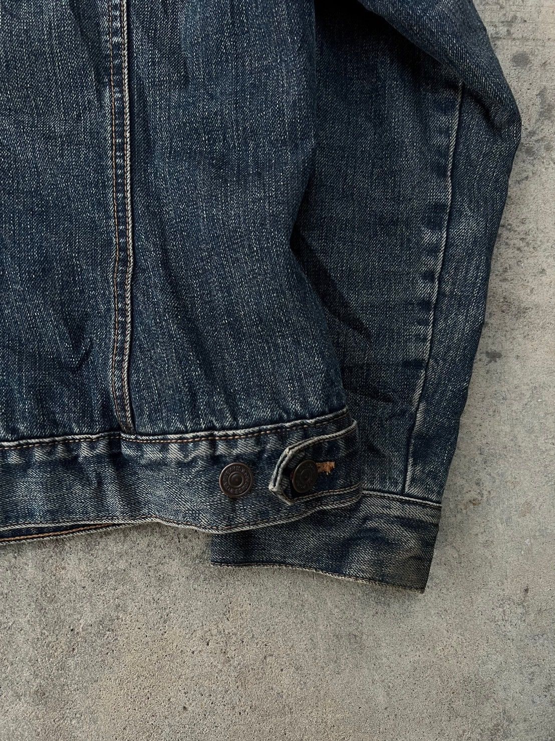 Vintage Vintage Gap Fur Two Pocket Denim Jacket Size US S / EU 44-46 / 1 - 10 Thumbnail