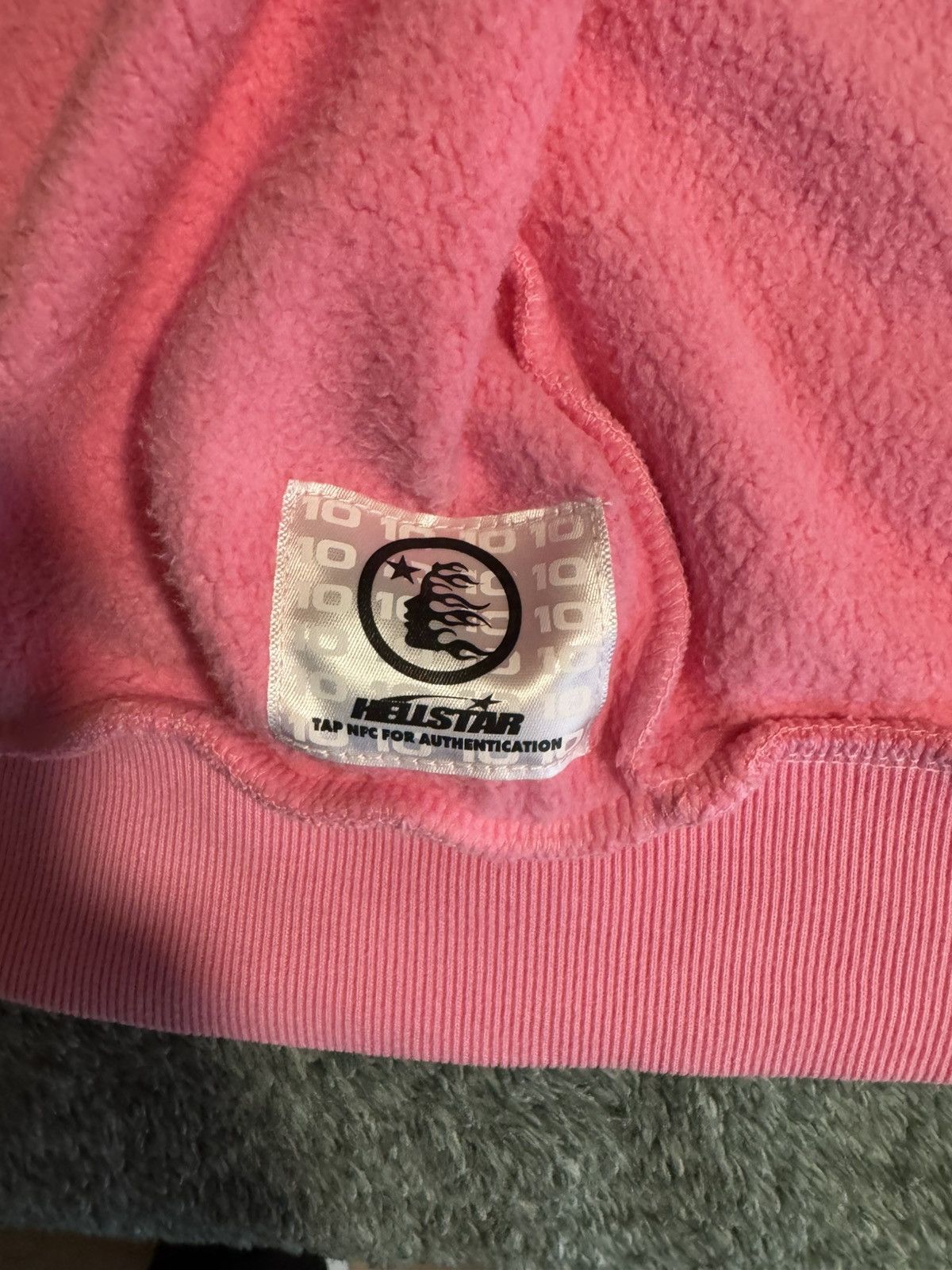 Complex × HELLSTAR Hellstar x Complex Sports Flame Zip-Up ‘Pink’ Size US XL / EU 56 / 4 - 11 Thumbnail