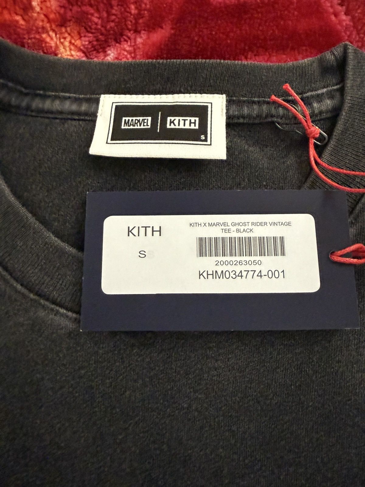 Kith × Marvel Comics Kith For Marvel Ghost Rider Vintage Tee Black Size Small Size US S / EU 44-46 / 1 - 2 Thumbnail