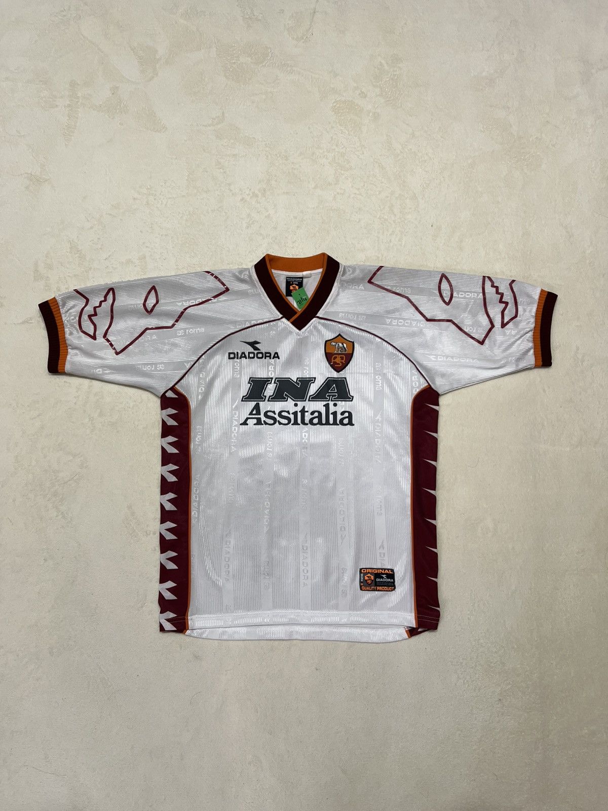 1999 - 00 diadora Roma away 3rd ユニフォーム 1999 - 00 diadora
