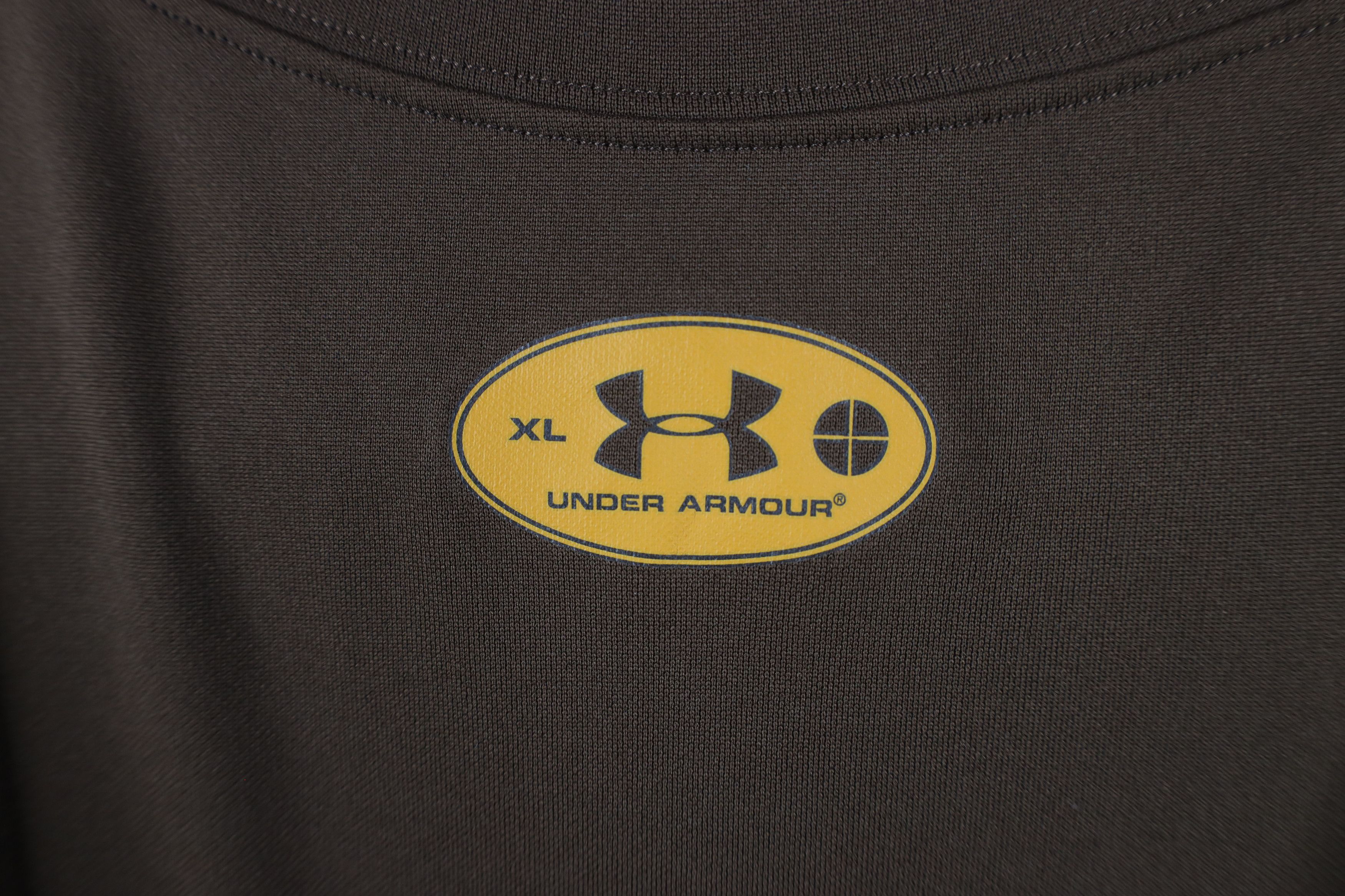 Under Armour × Vintage Vintage Under Armour Tactical Short Sleeve T-Shirt Brown Size US XL / EU 56 / 4 - 8 Thumbnail