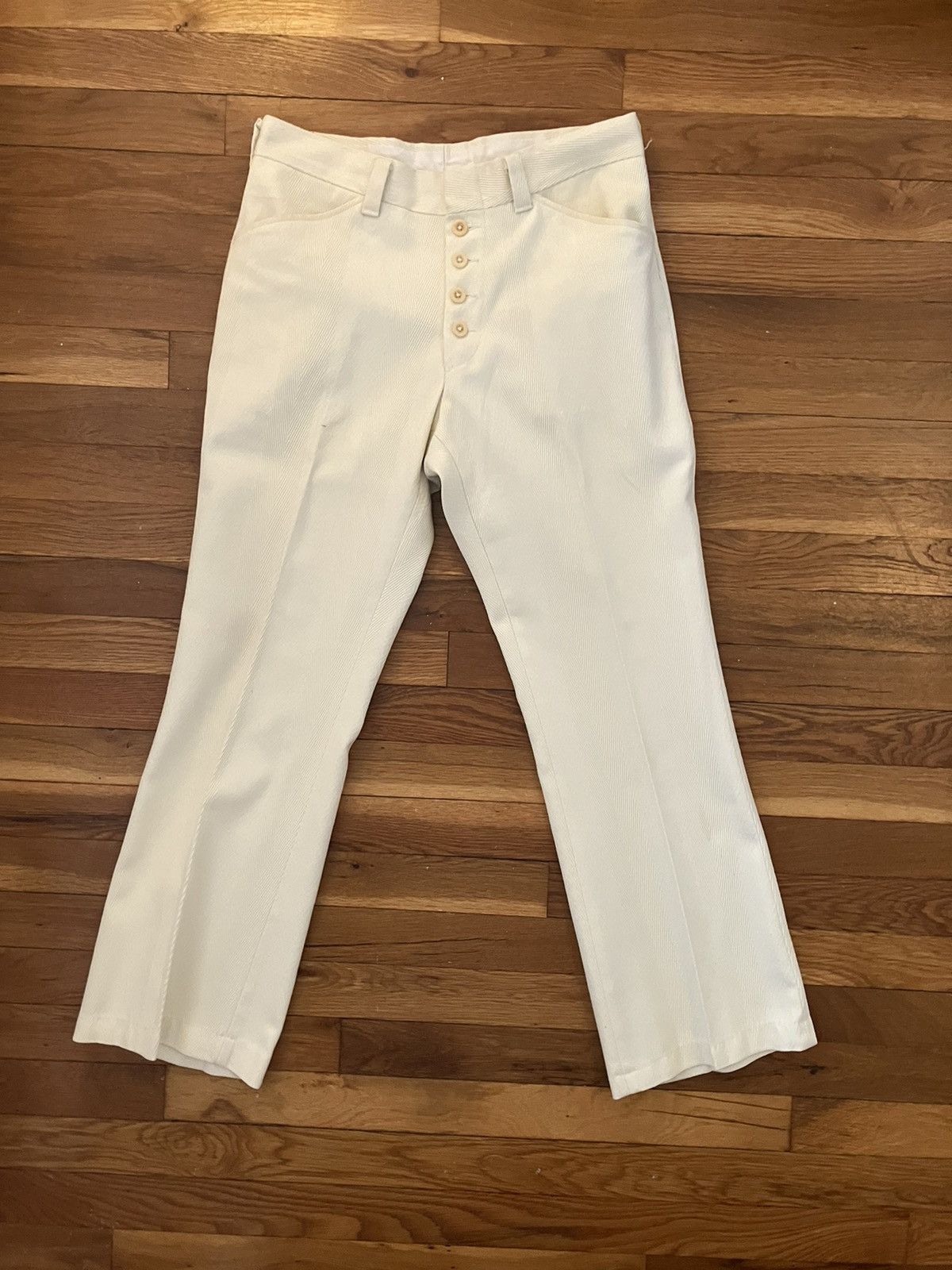 Levi's × Vintage Sta-Prest Trousers Pattern Weave 1960s Size US 31 - 1 Thumbnail