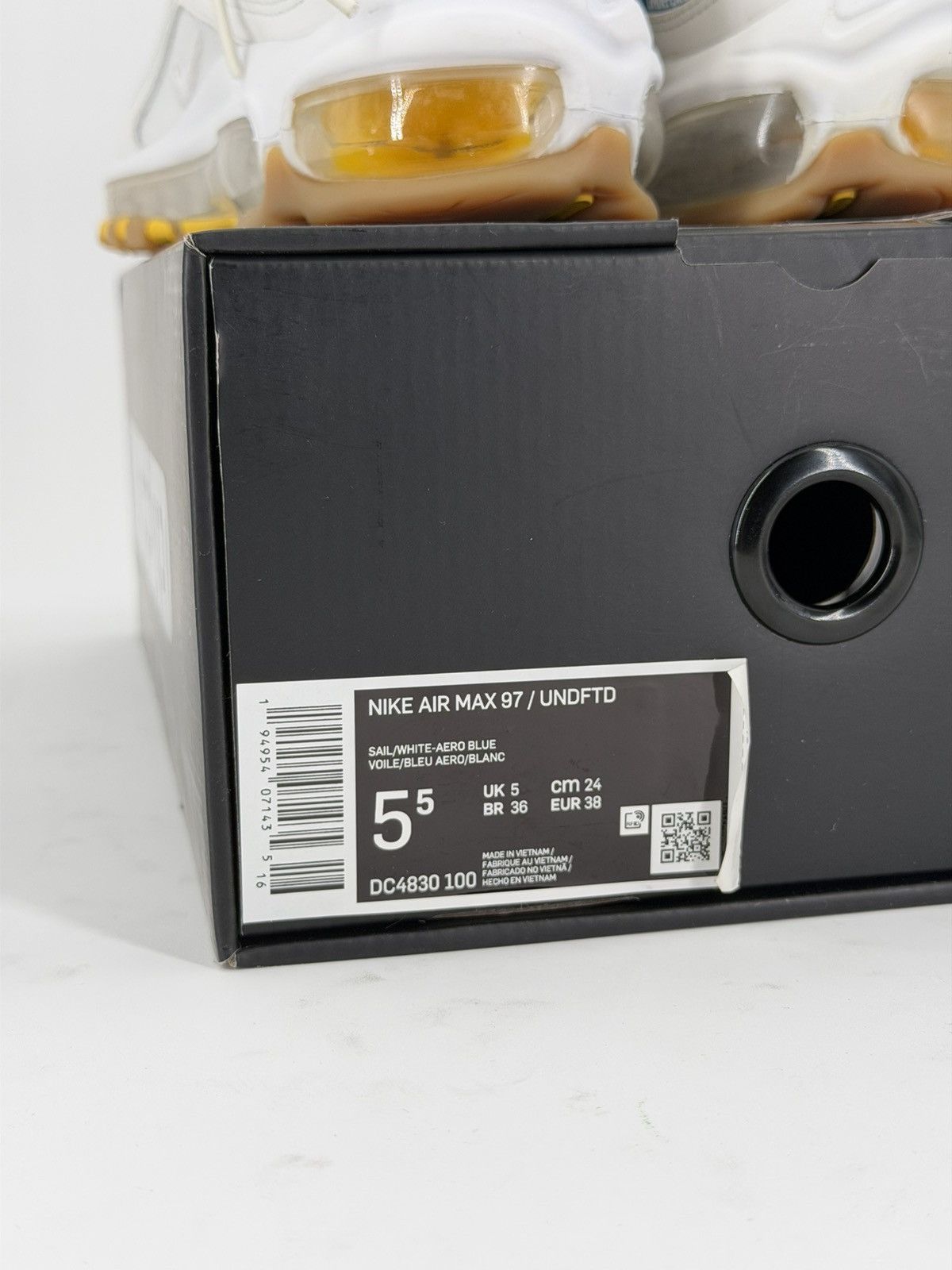 Nike Undefeated × Nike Air Max 97 'UCLA NWT Size US 5.5 / EU 38 - 4 Thumbnail