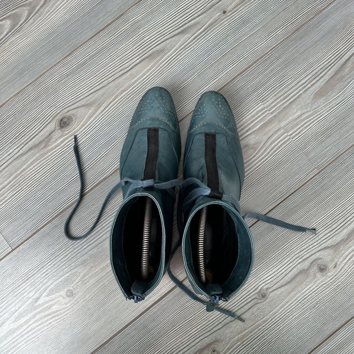 Marithe + Francois Girbaud Rare Marithé + François Girbaud Leather Ankle Boots Size US 7 / EU 40 - 14 Thumbnail