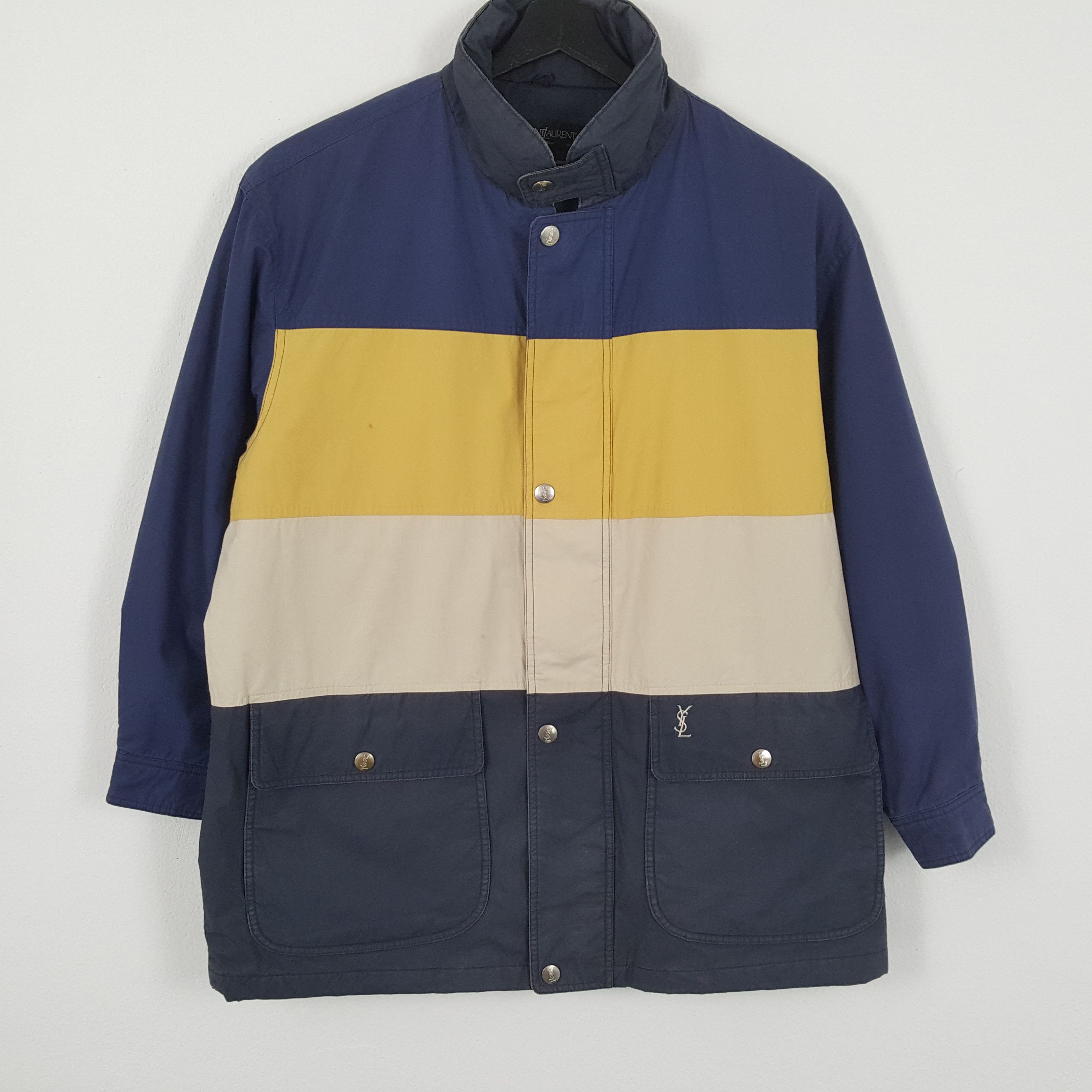 Vintage × Yves Saint Laurent YVES SAINT LAURENT Rare Fashion Style Jacket Size US XL / EU 56 / 4 - 1 Thumbnail